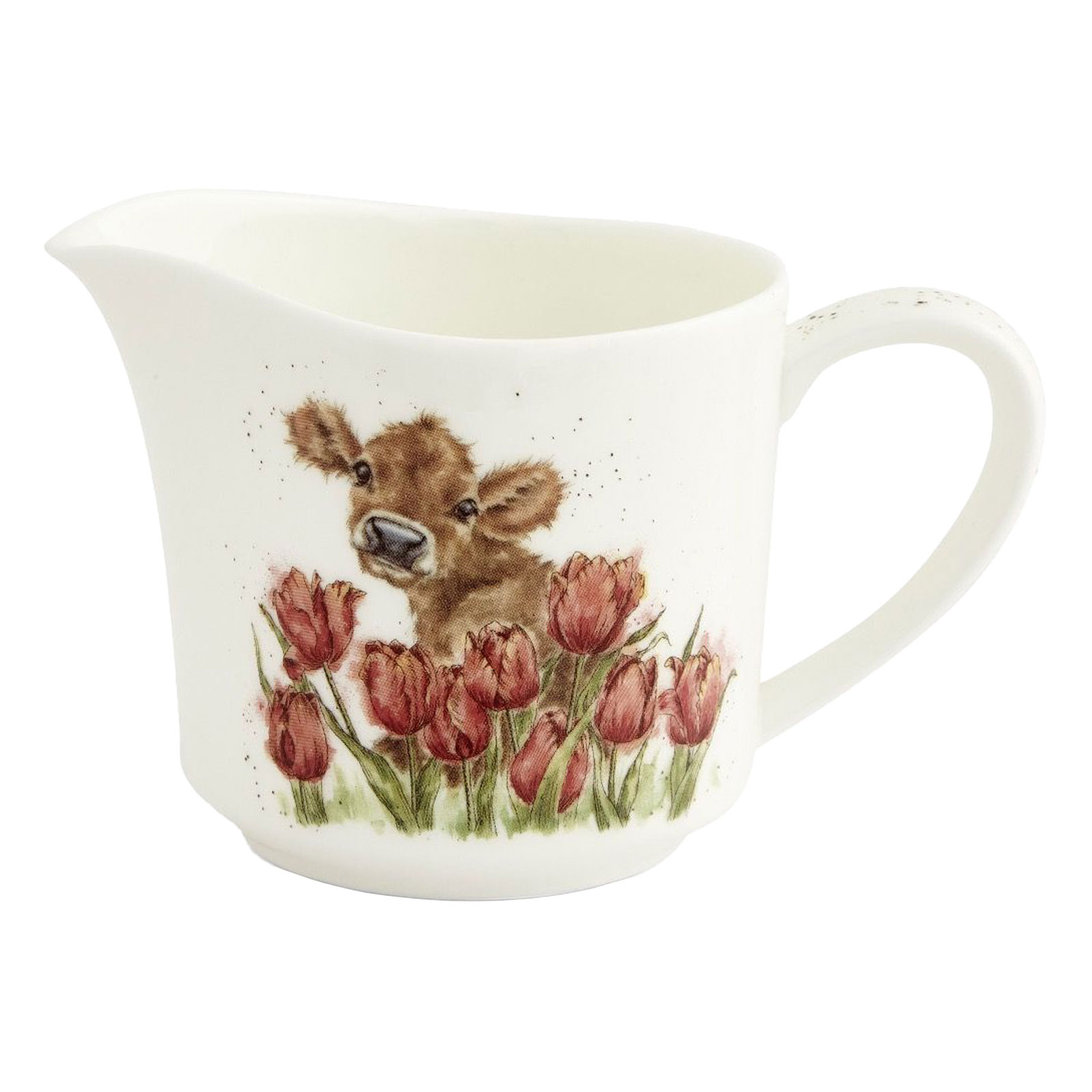 Royal Worcester Wrendale Designs Milchkännchen Kuh 0,35ltr.