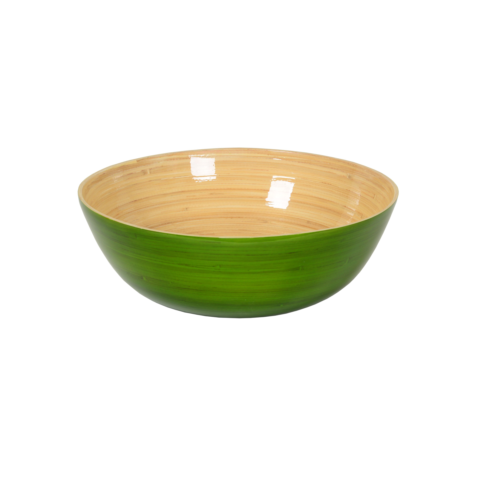 albert L. Bambus-Schüssel flach 30cm grasgrün
