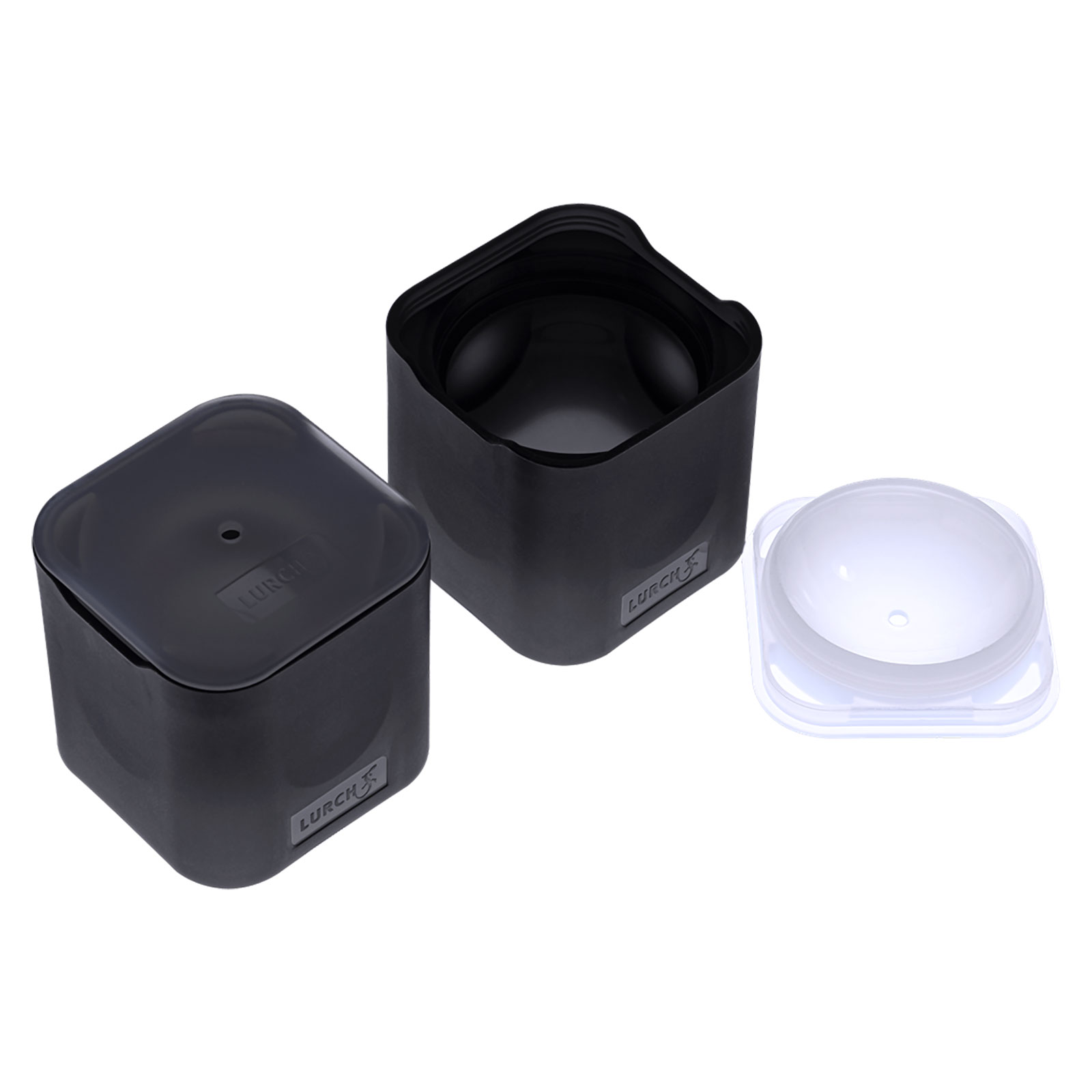 Lurch ICE FORMER Ball Ø 6cm schwarz 2er Set