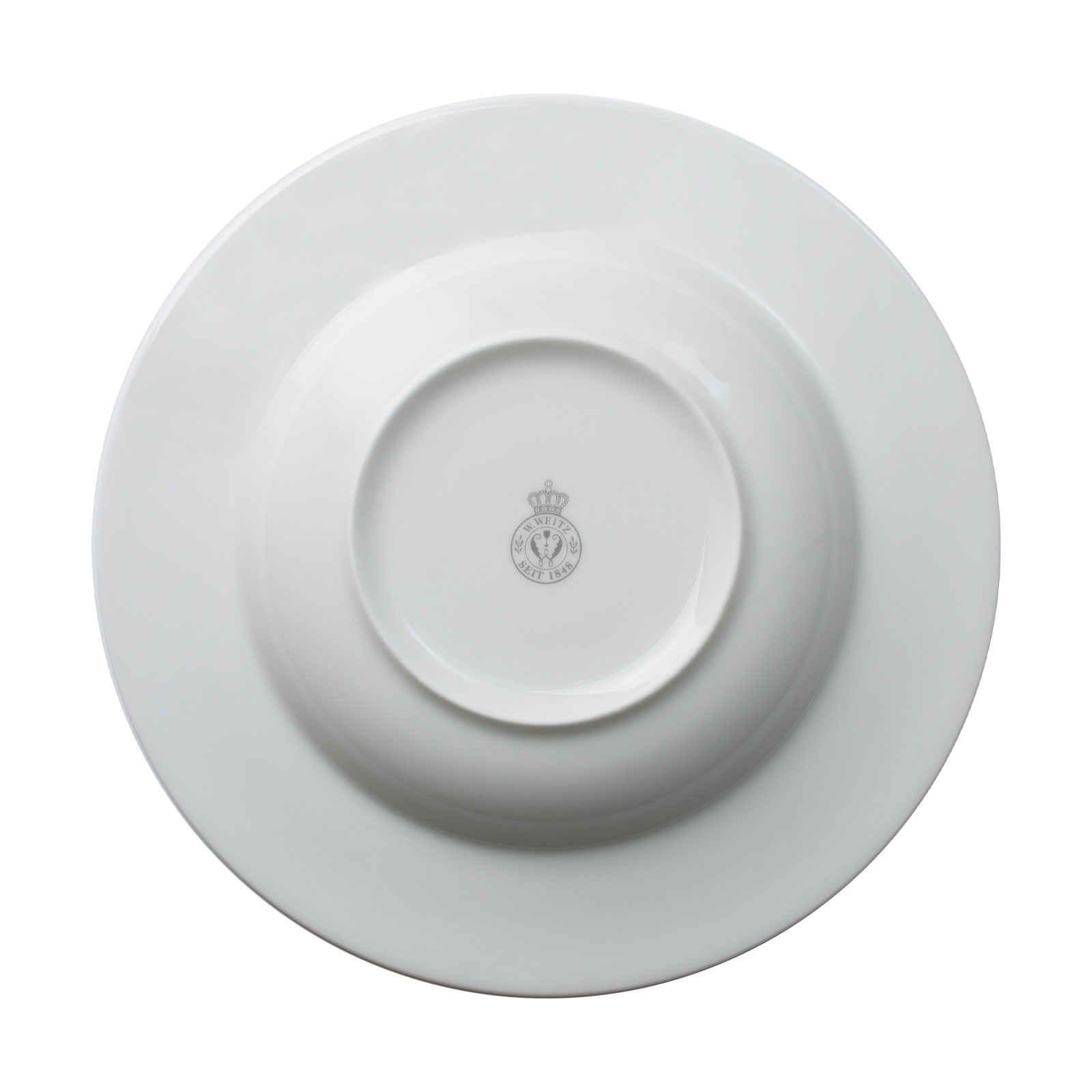 WEITZ Bone China weiß Suppenteller 23cm