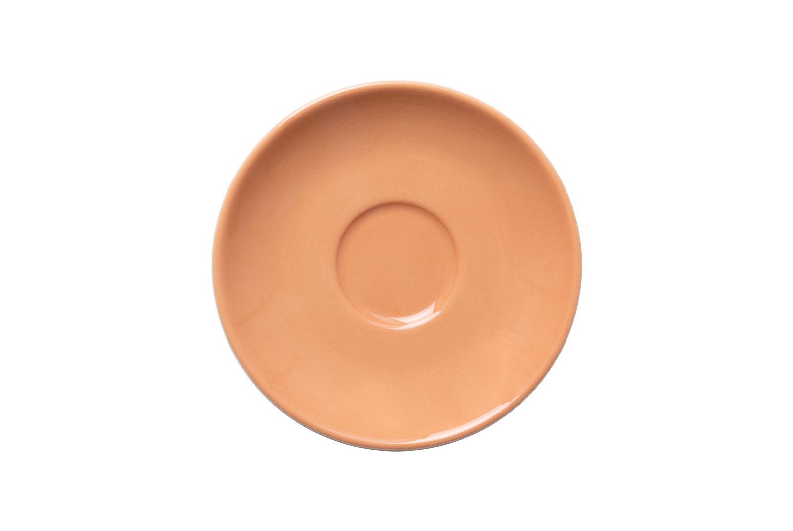 Dibbern Solid Color blush Espresso-Untertasse Classico