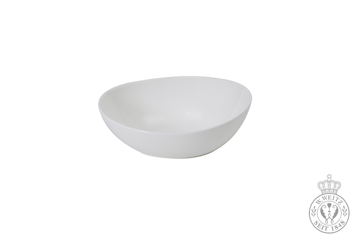 Dibbern Bone China weiß Motion Schale oval 14cm