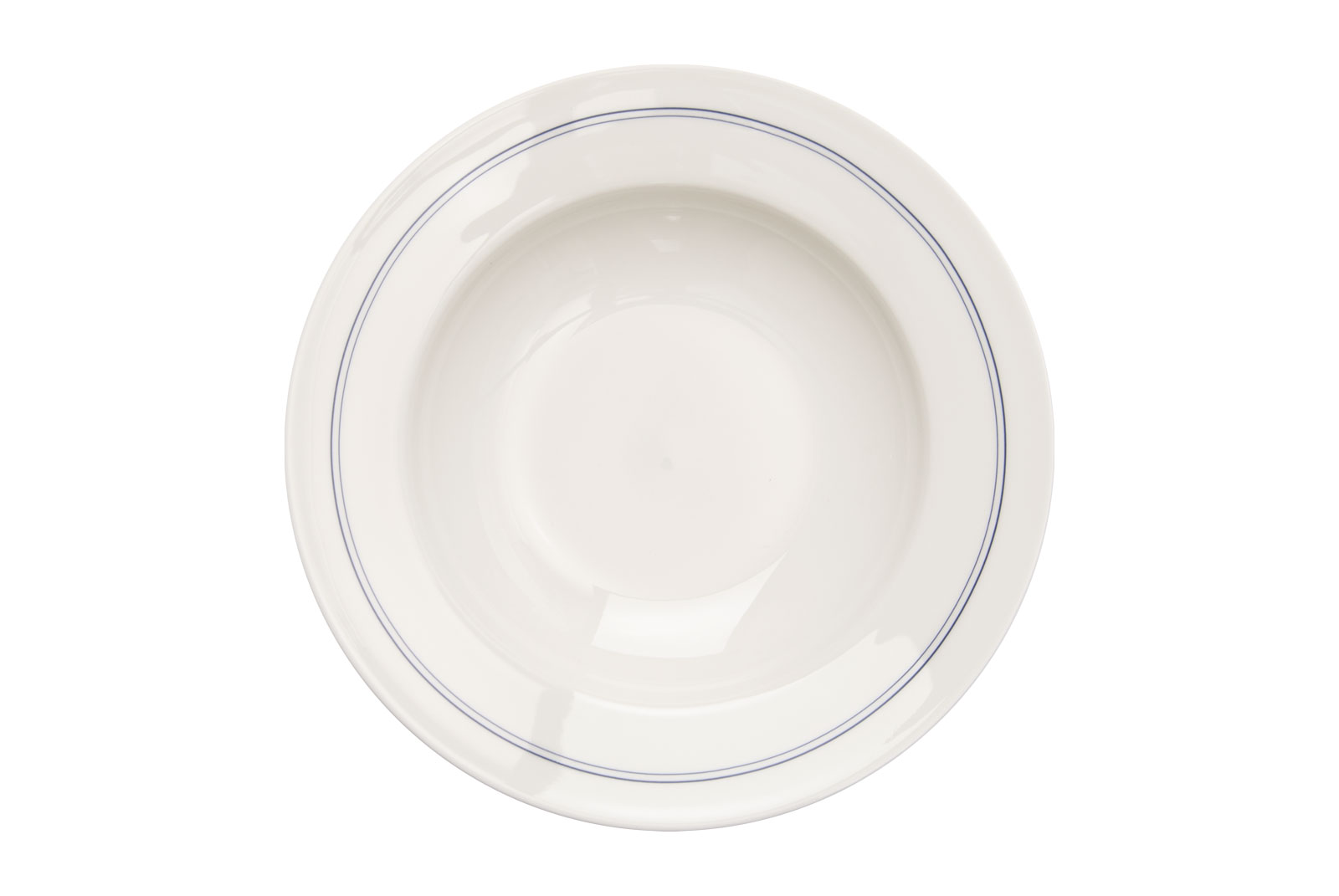 Dibbern Lines Classic Suppenteller 23cm blau