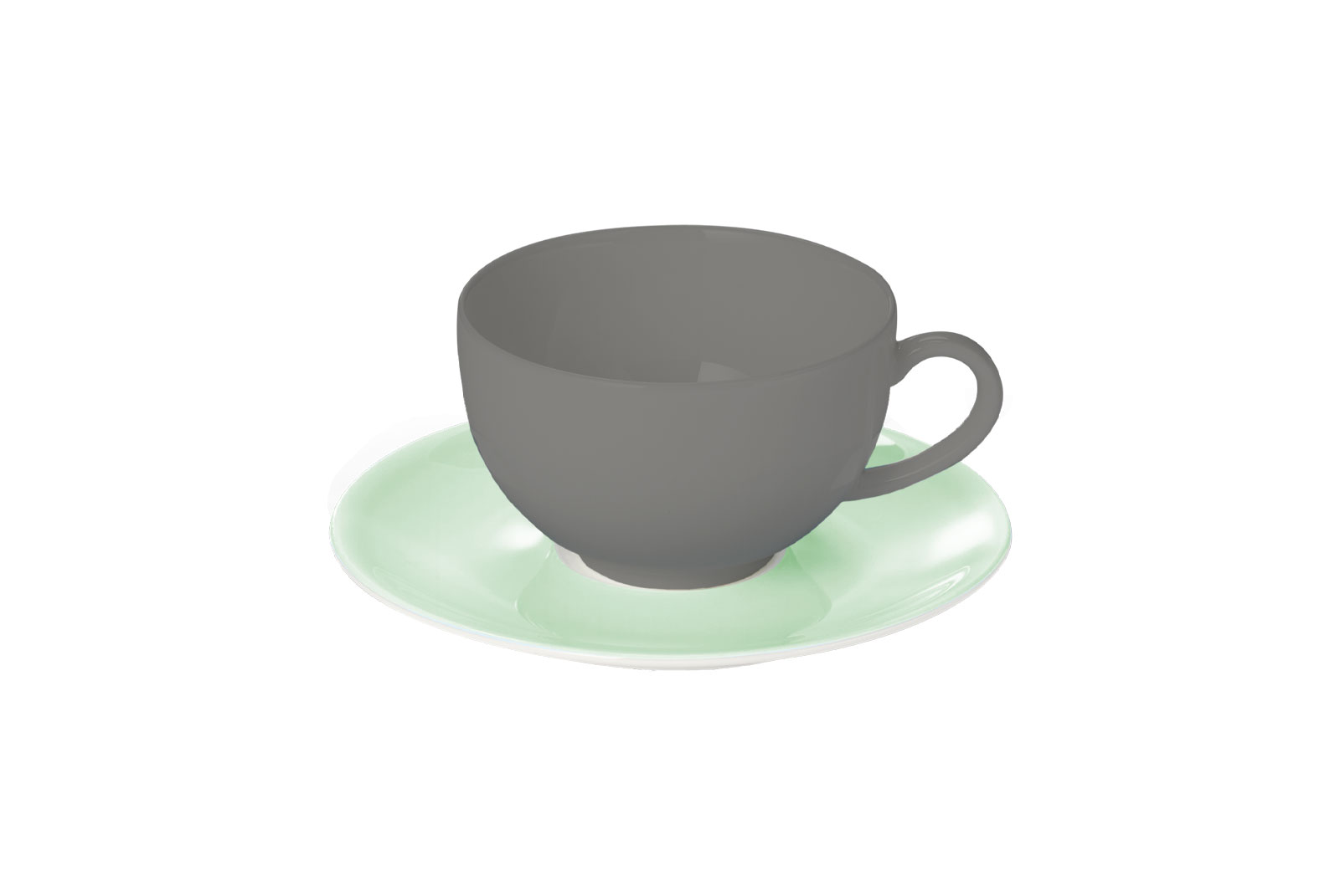Dibbern Pastell Kaffee-/Tee-Untertasse 0,20/0,25ltr. mint
