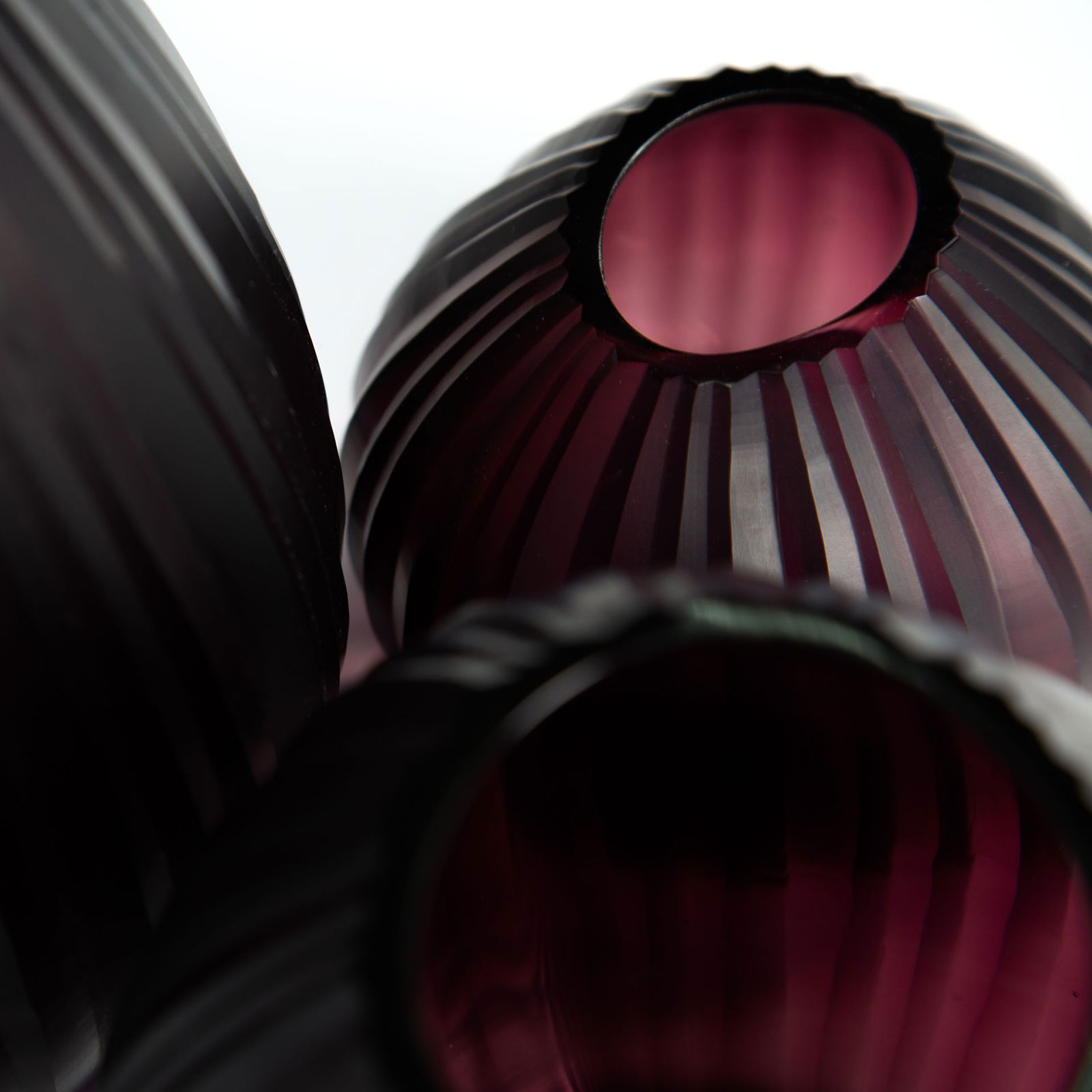 Guaxs Otavalo Vase Round amethyst 