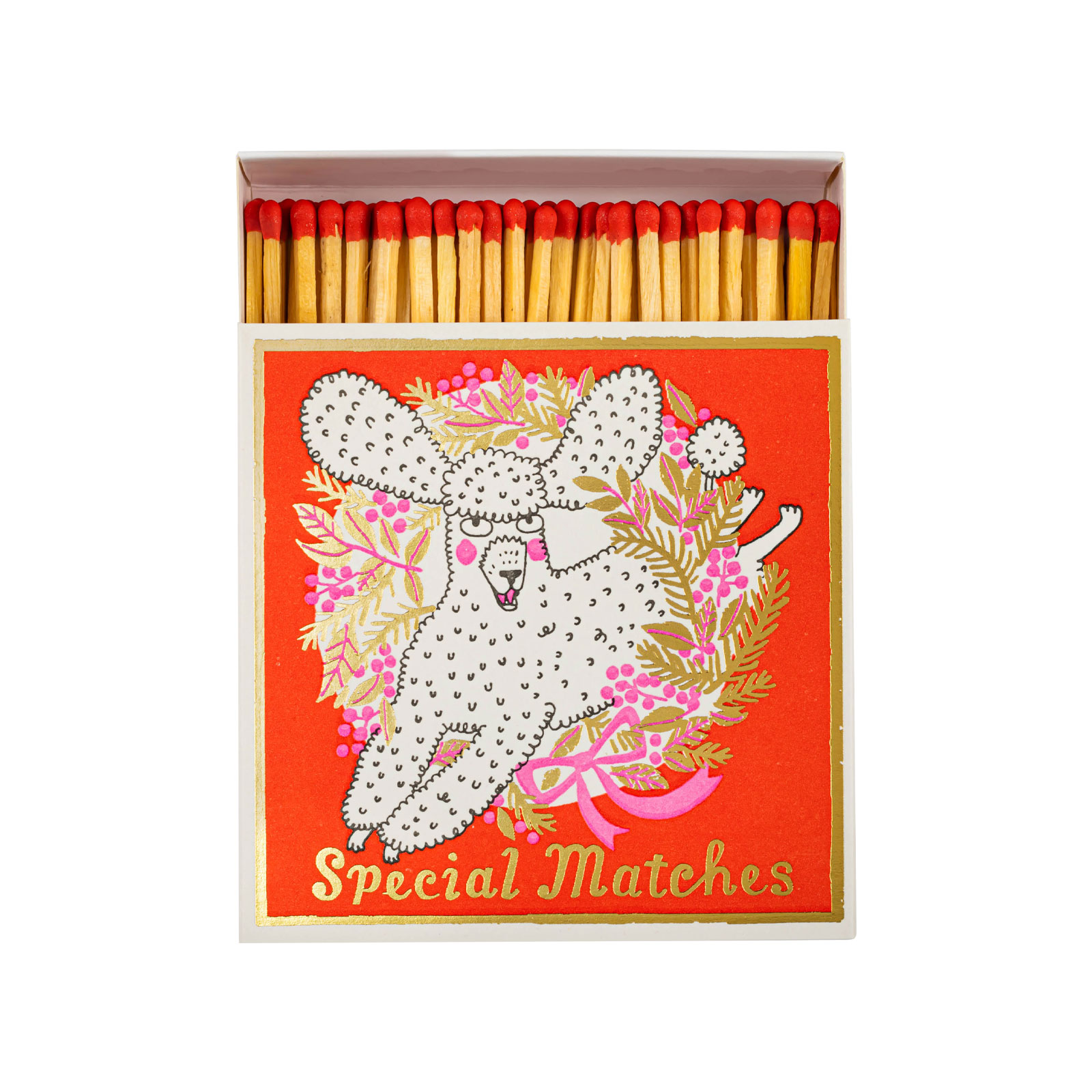 Archivist Streichhölzer Christmas Poodle