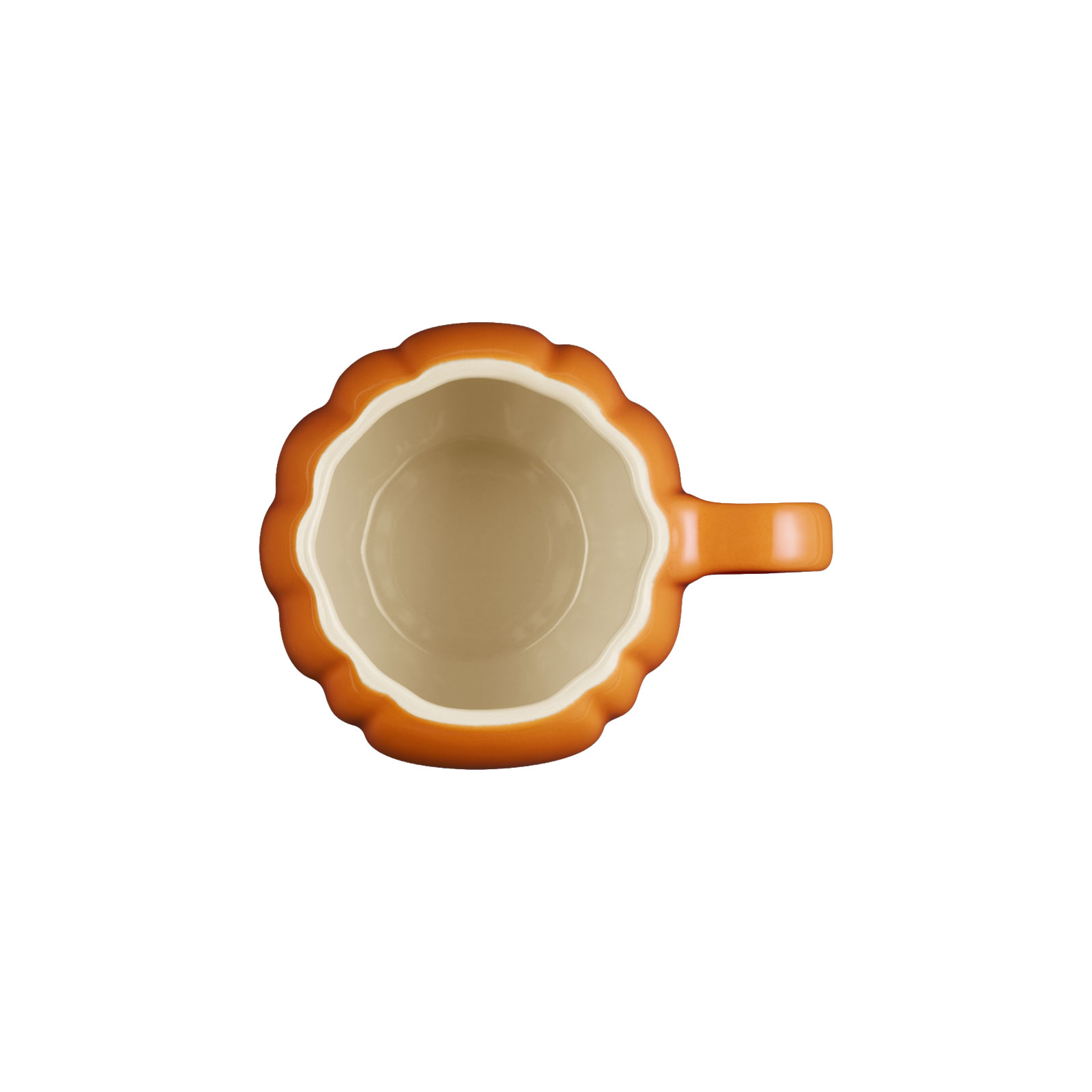 Le Creuset Poterie Becher Kürbis 0,40ltr. ofenrot
