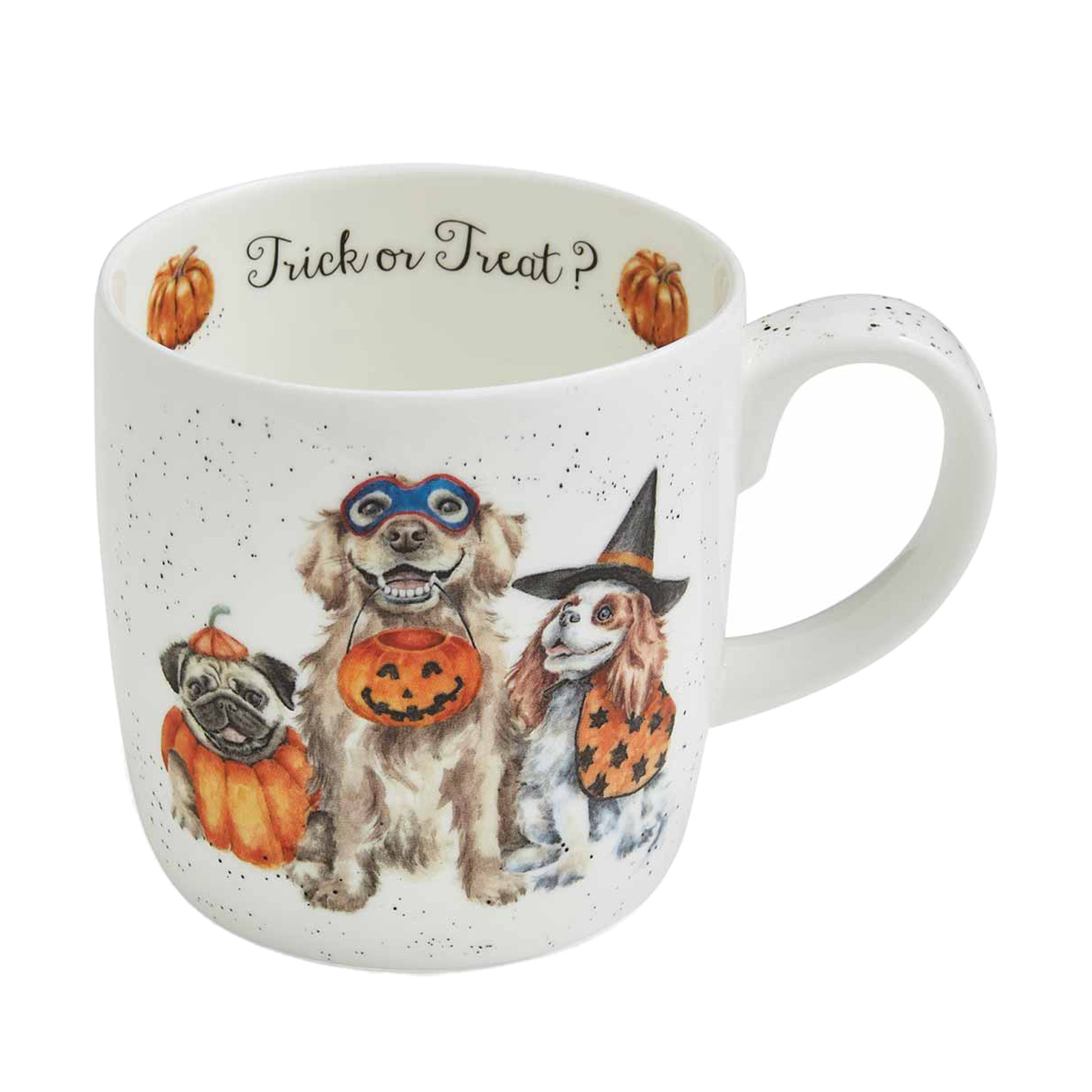 Royal Worcester Wrendale Designs Becher Halloween Trick or Treat 0,40ltr.