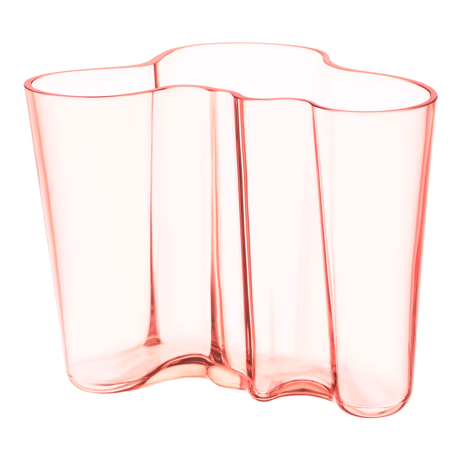 iittala Alvar Aalto Vase 16cm salmon pink/lachs