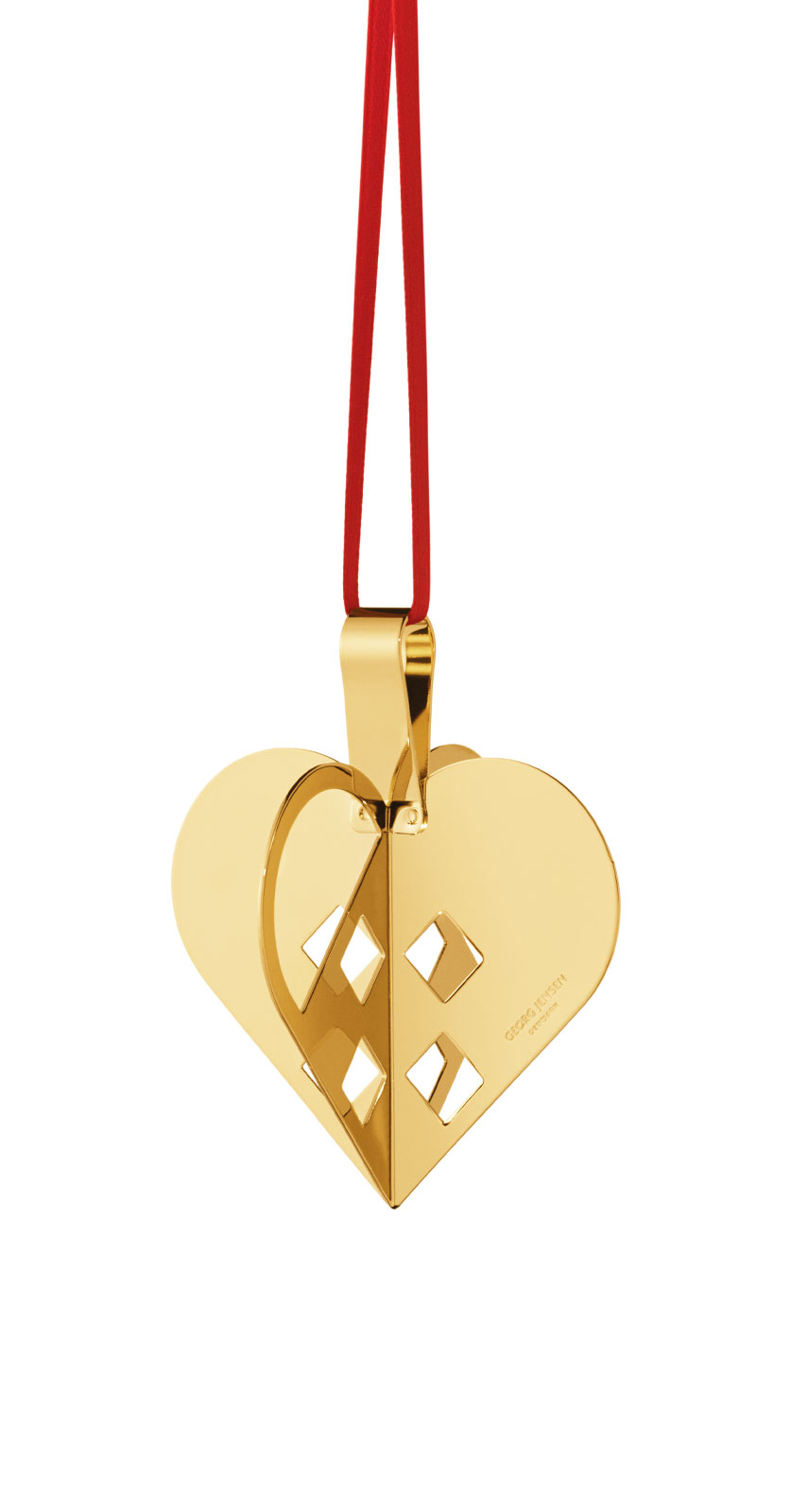 Georg Jensen 2025 Weihnachtsornament Herz