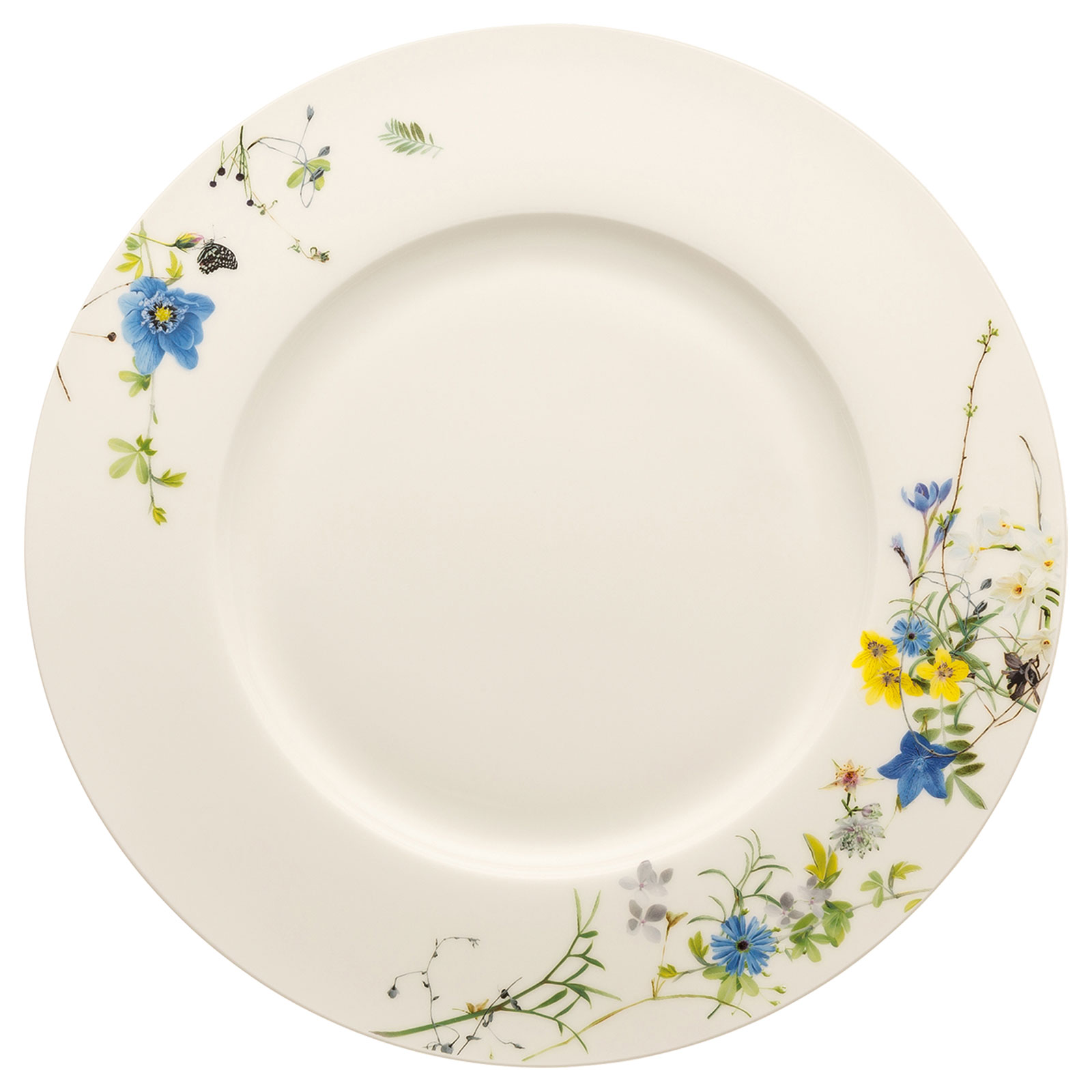 Rosenthal Fleurs des Alpes Speiseteller 28cm Fahne