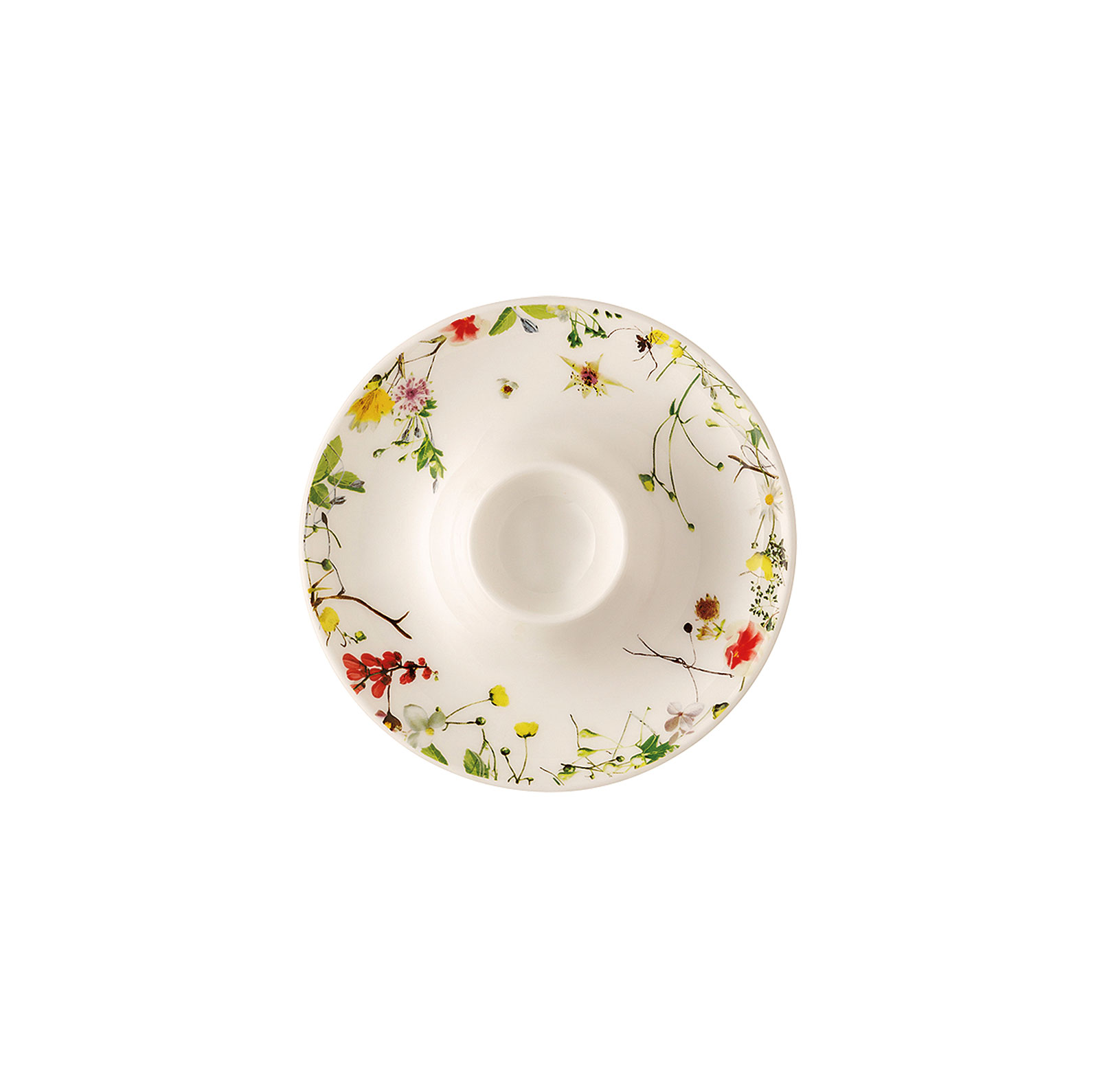 Rosenthal Brillance Fleurs Sauvages Eierbecher mit Ablage