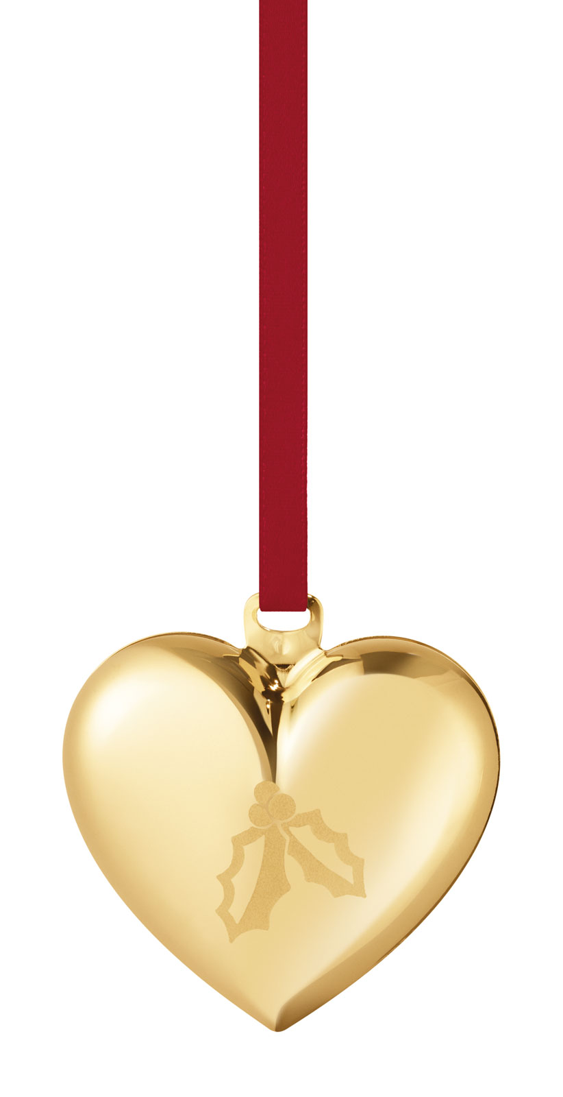 Georg Jensen 2026 Weihnachtsornament Herz gold