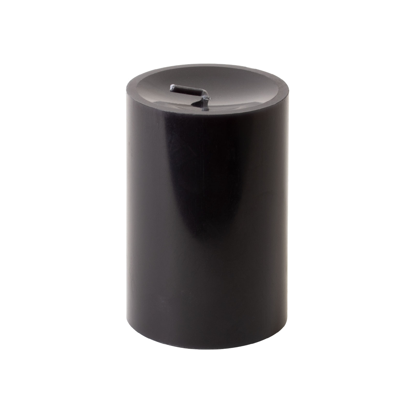 Engels Kerzen Stumpenkerze 8x12cm schwarz