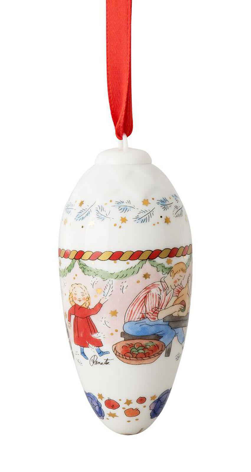 Hutschenreuther 2026 Weihnachtsschmaus Zapfen Porzellan