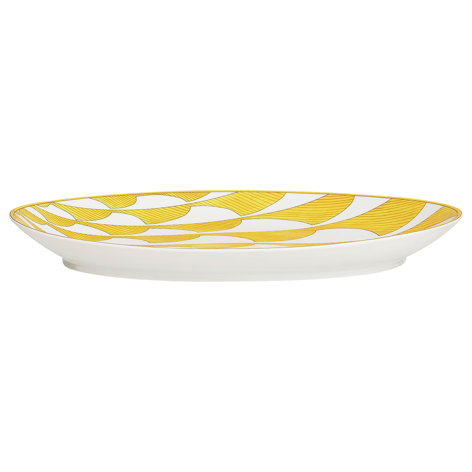 HERMÈS Paris Soleil d'HERMÈS Platte oval klein 36cm