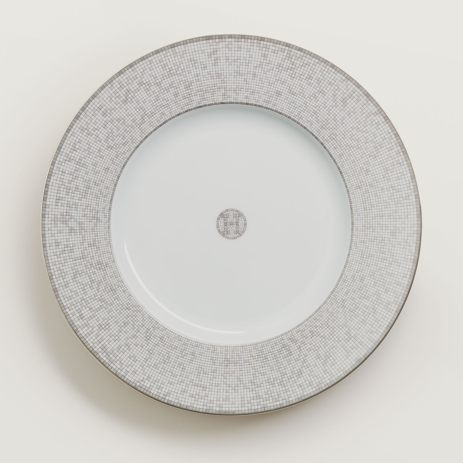 HERMÈS Paris Mosaïque au 24 Platin Platzteller 31,5cm