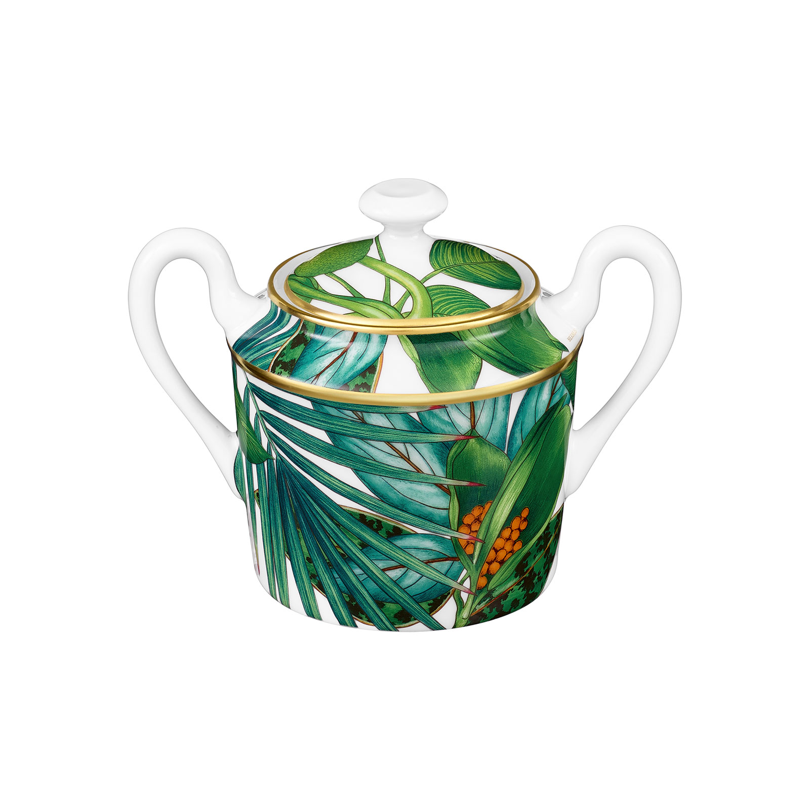 HERMÈS Paris Passifolia Zuckerdose