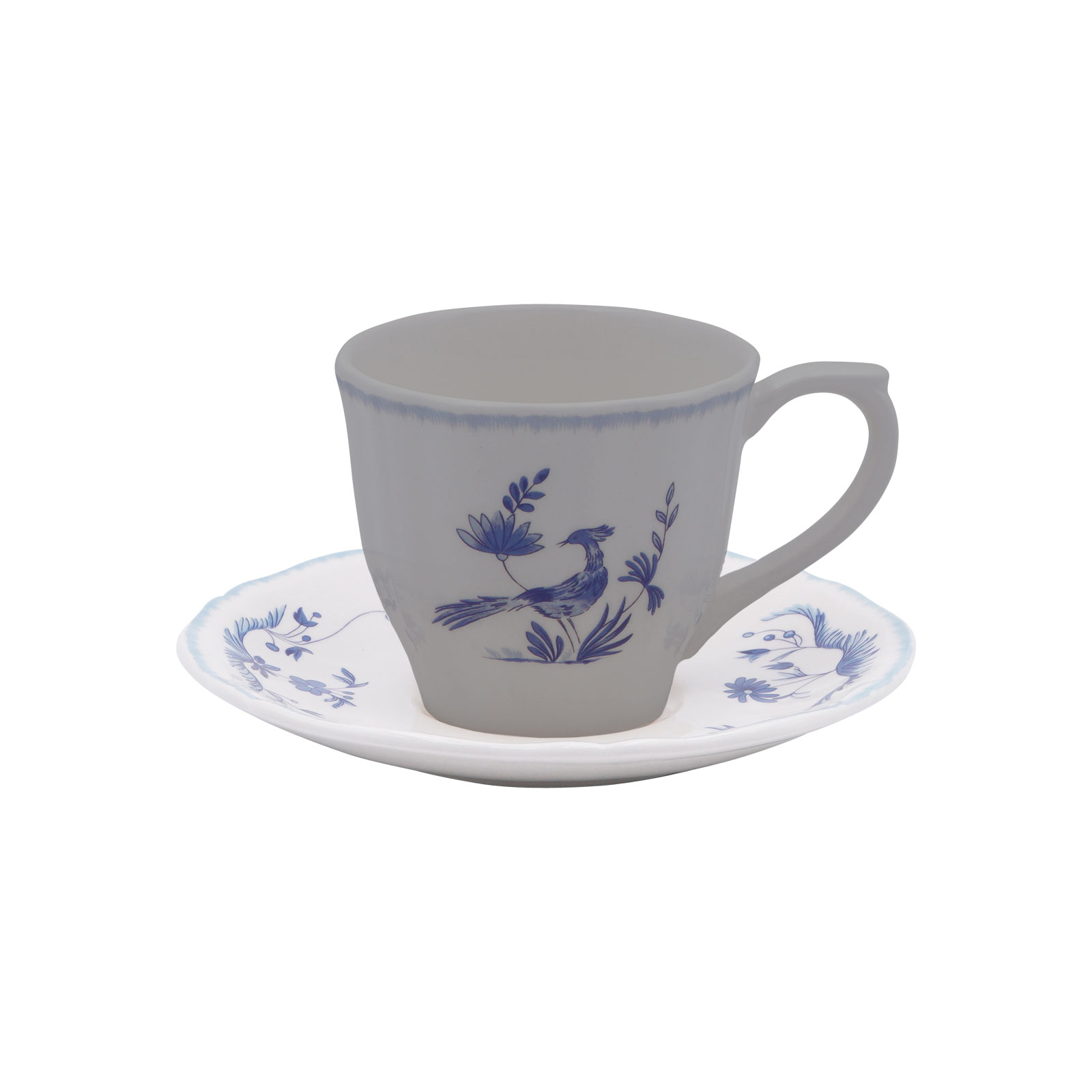 Gien Paradis Bleu Kaffee-/Tee-Untertasse US
