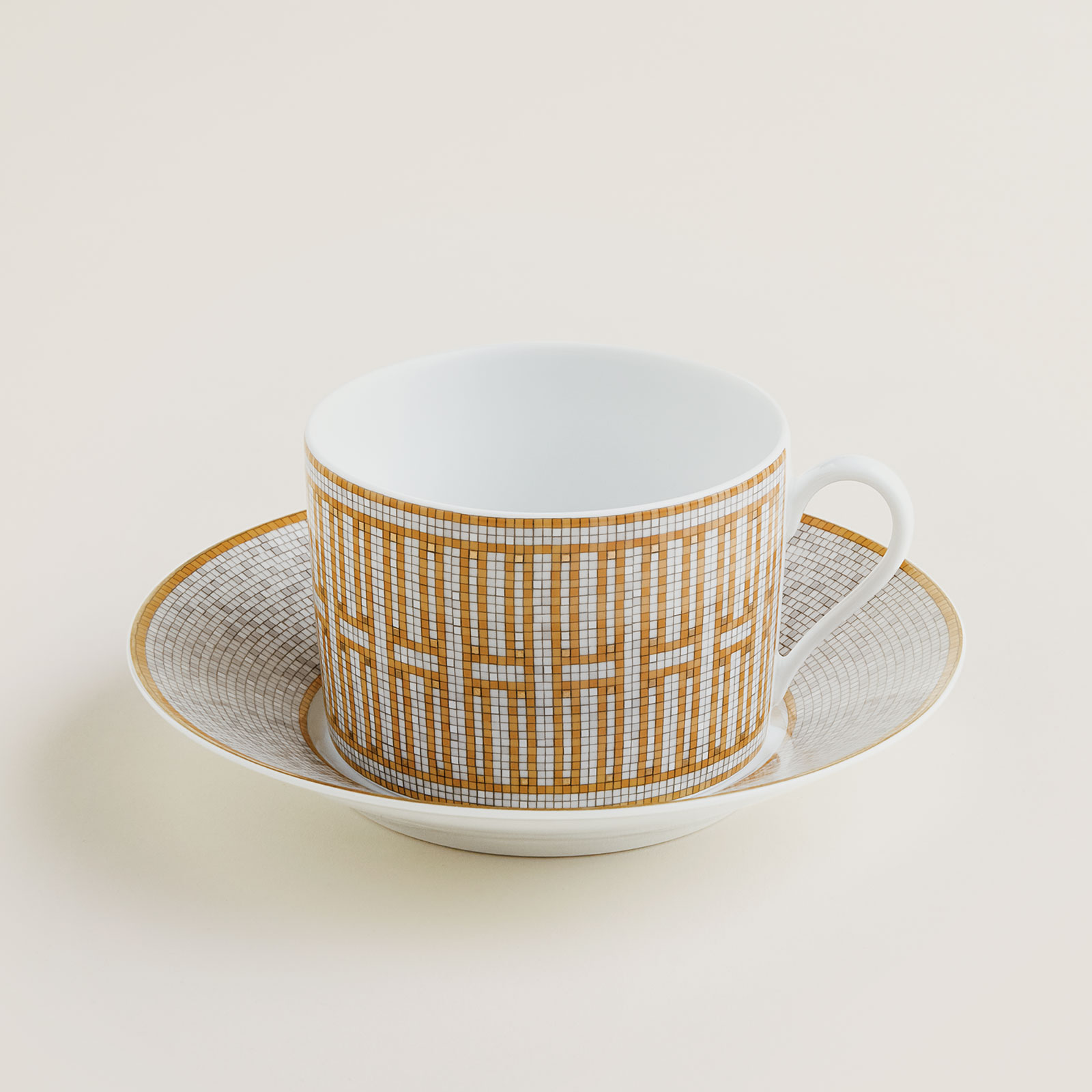 HERMÈS Paris Mosaïque au 24 Gold Frühstückstasse m.U. 0,34ltr.