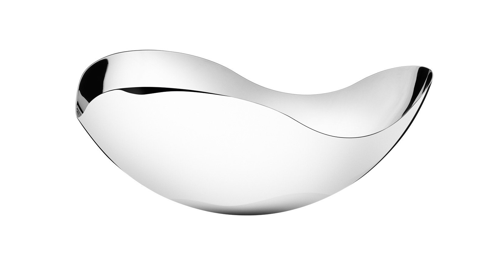 Georg Jensen Bloom Schale groß 34,0cm x 34,0cm Edelstahl