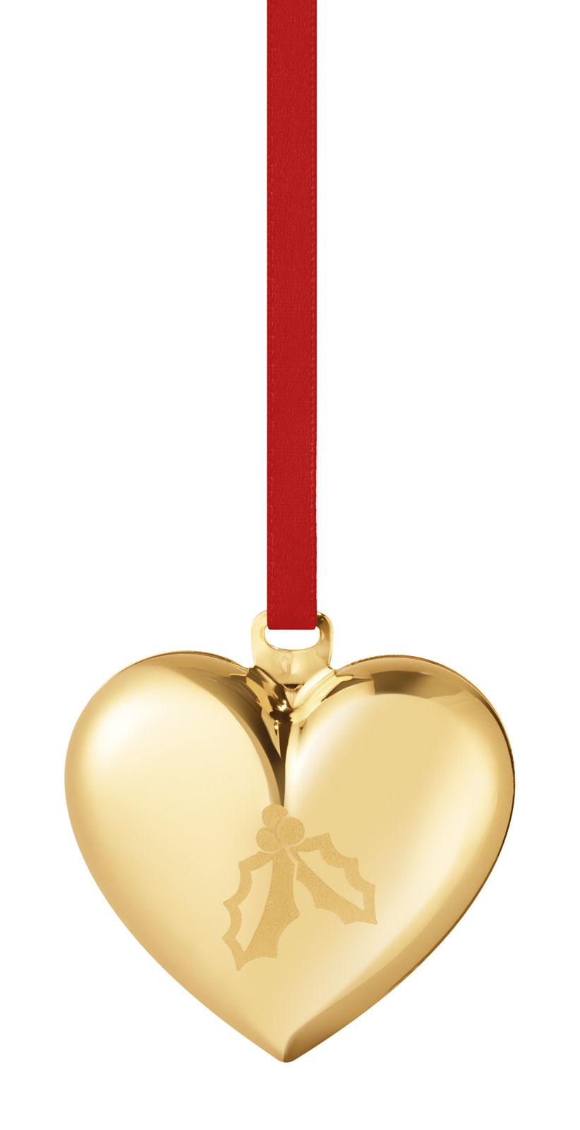 Georg Jensen 2026 Weihnachtsornament Herz gold