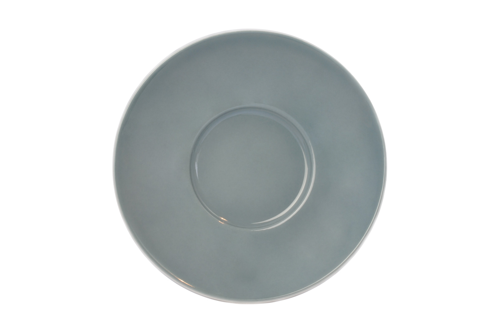 Dibbern Solid Color grau Cappuccino-Untertasse