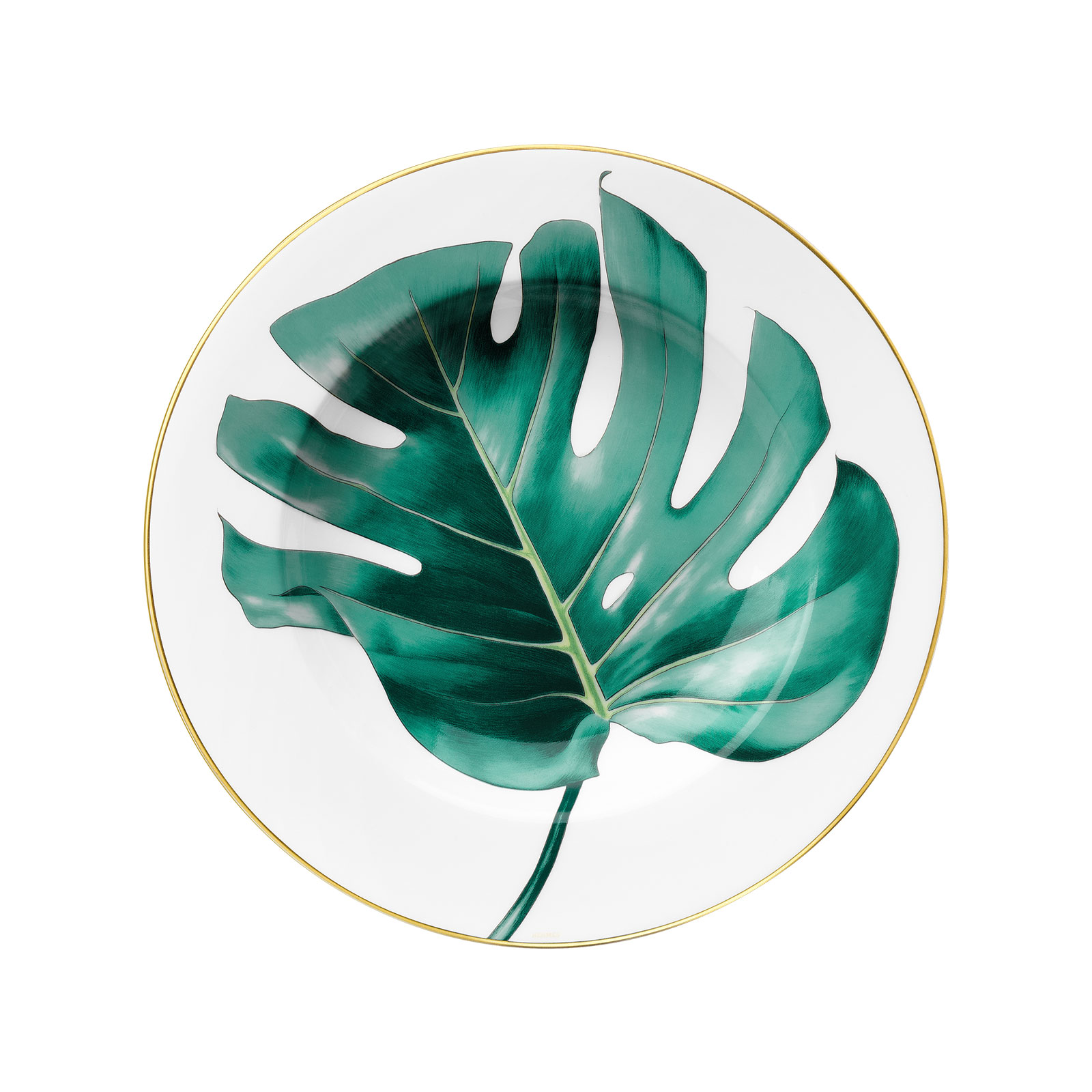 HERMÈS Paris Passifolia Suppenteller 22,5cm