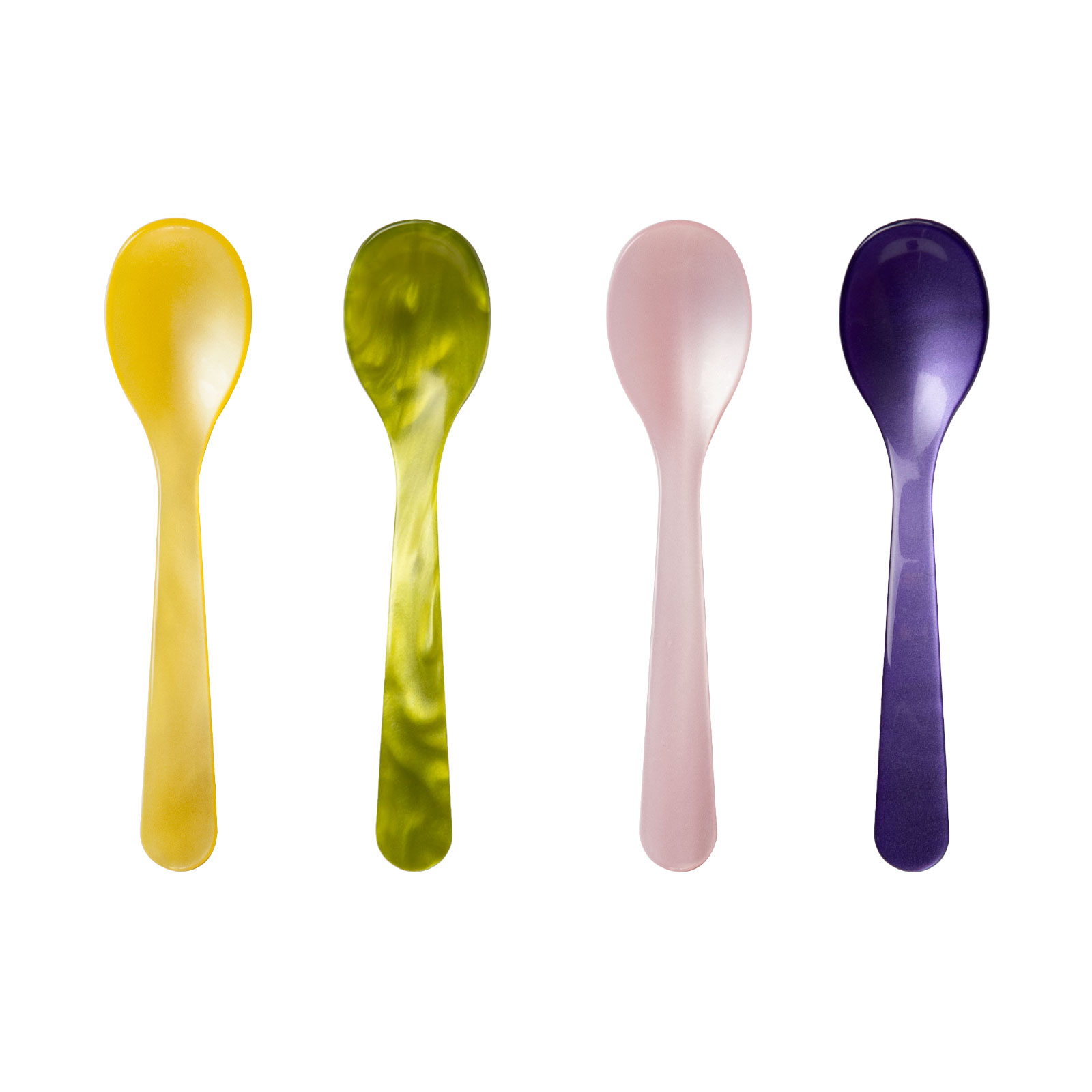 Heim & Söhne Eierlöffel Set Delicate Tones Mix 4tlg