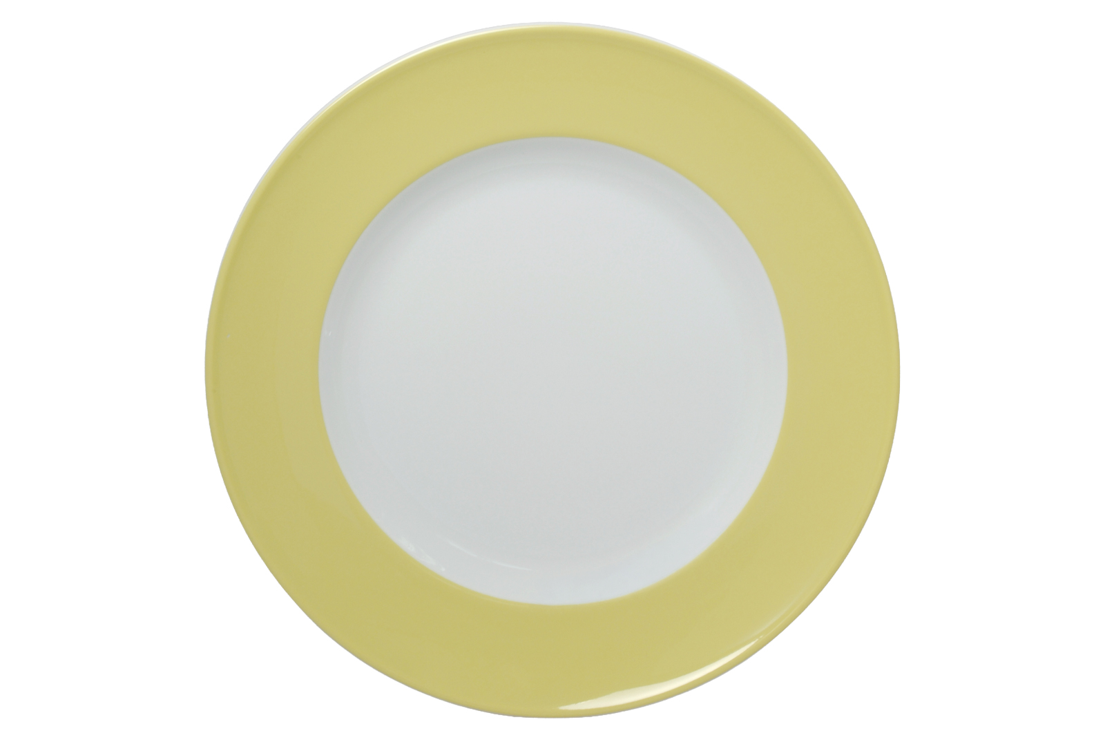 Dibbern Solid Color vanille Frühstücksteller 21cm Fahne