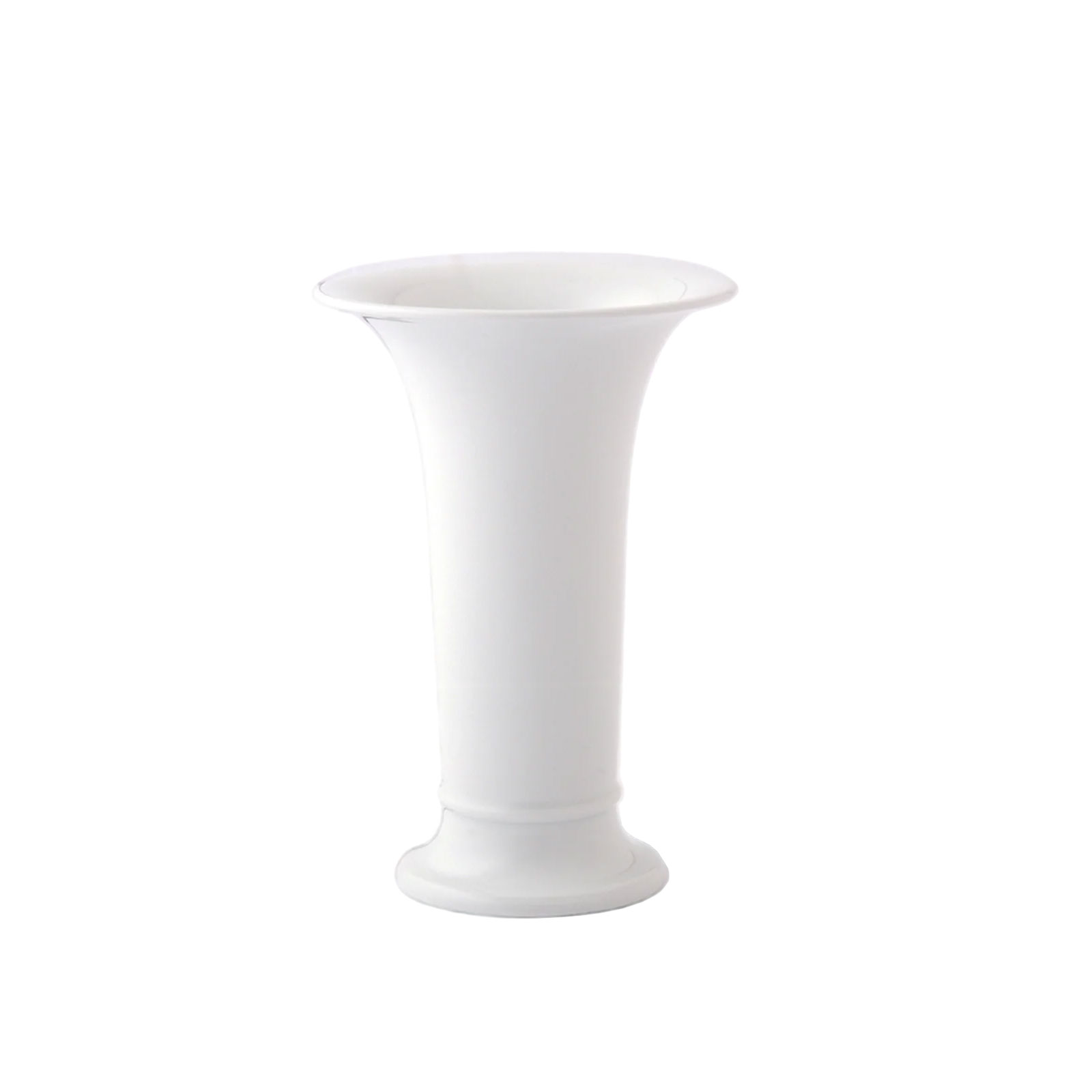 KPM - Berlin Vase Trompetenform 2 , 18,5cm weiß