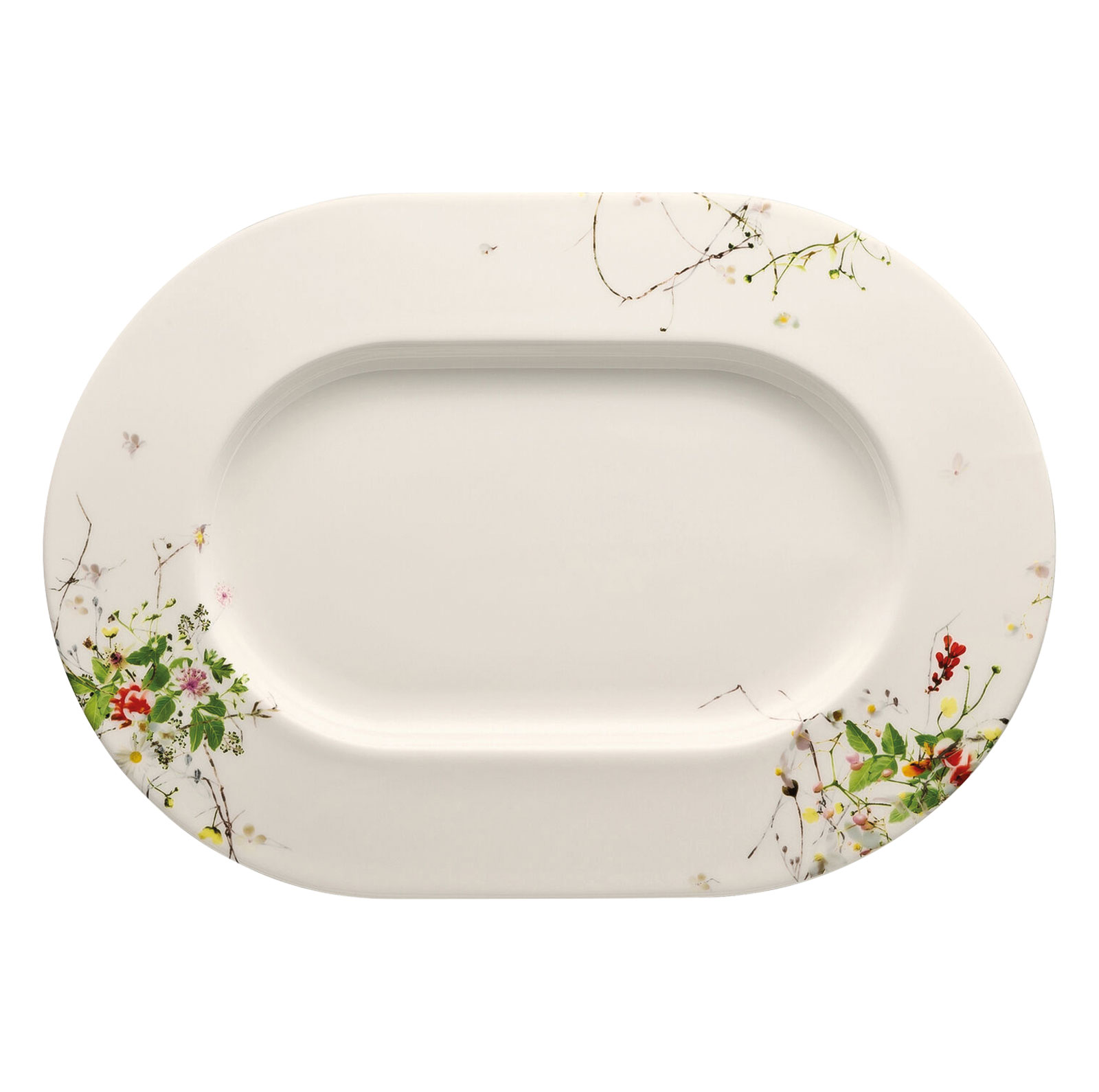 Rosenthal Brillance Fleurs Sauvages Platte 34cm