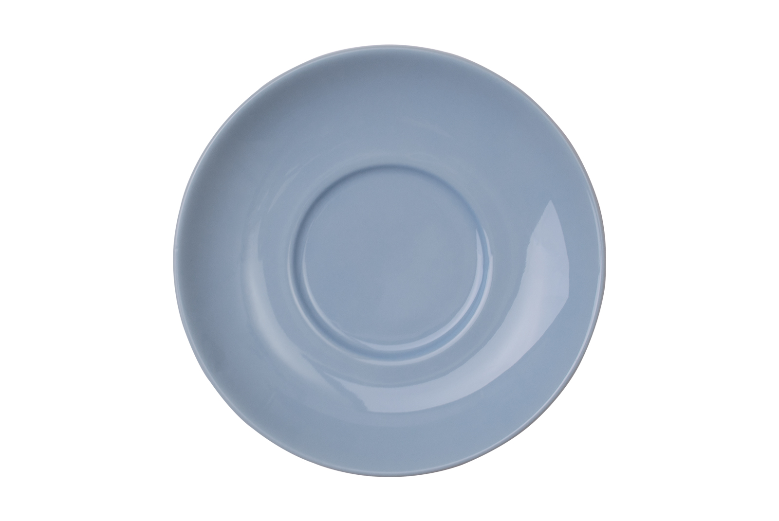 Dibbern Solid Color morgenblau Cappuccino-Untertasse