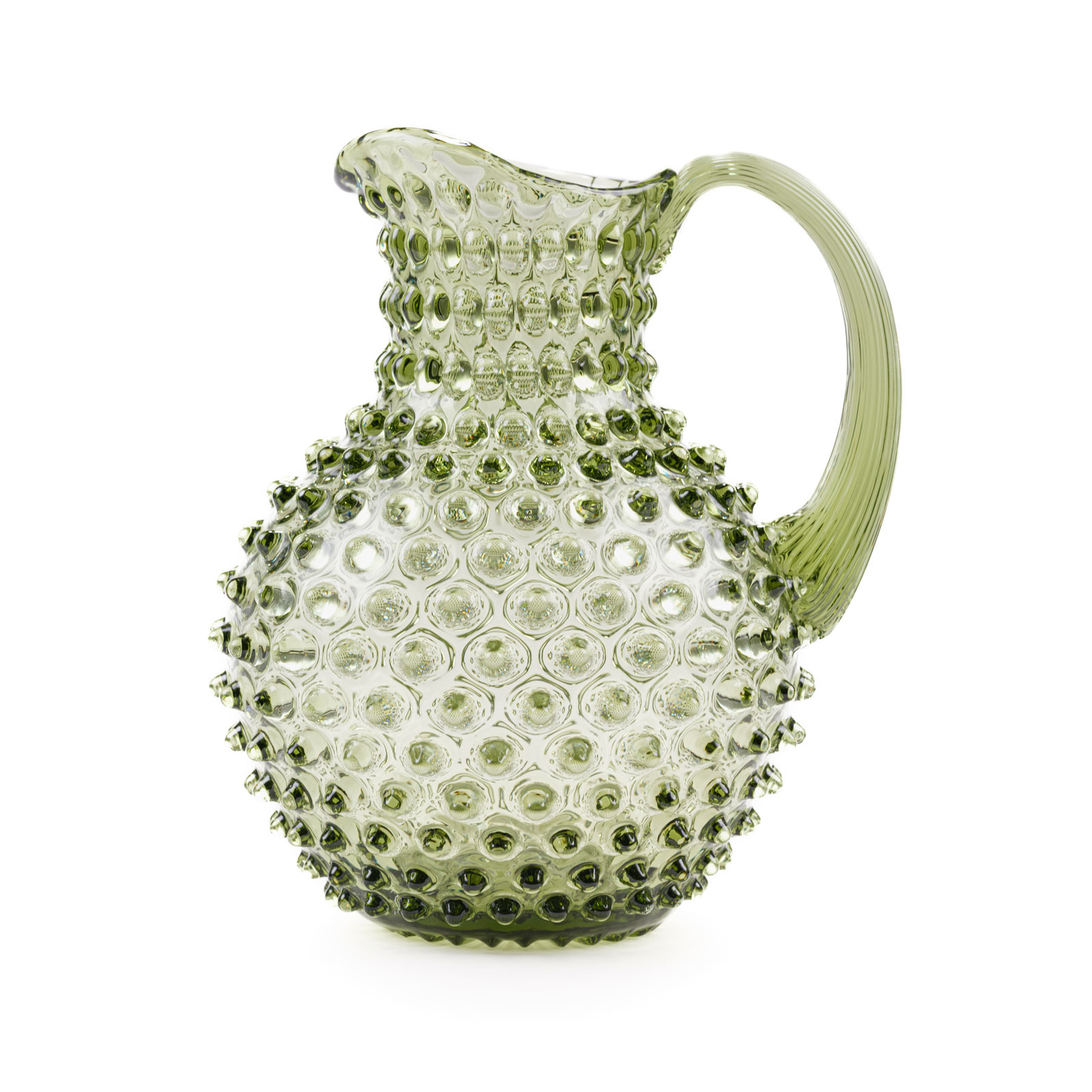 Anna von Lipa Paris Hobnail Krug 2,00ltr. Olive Green