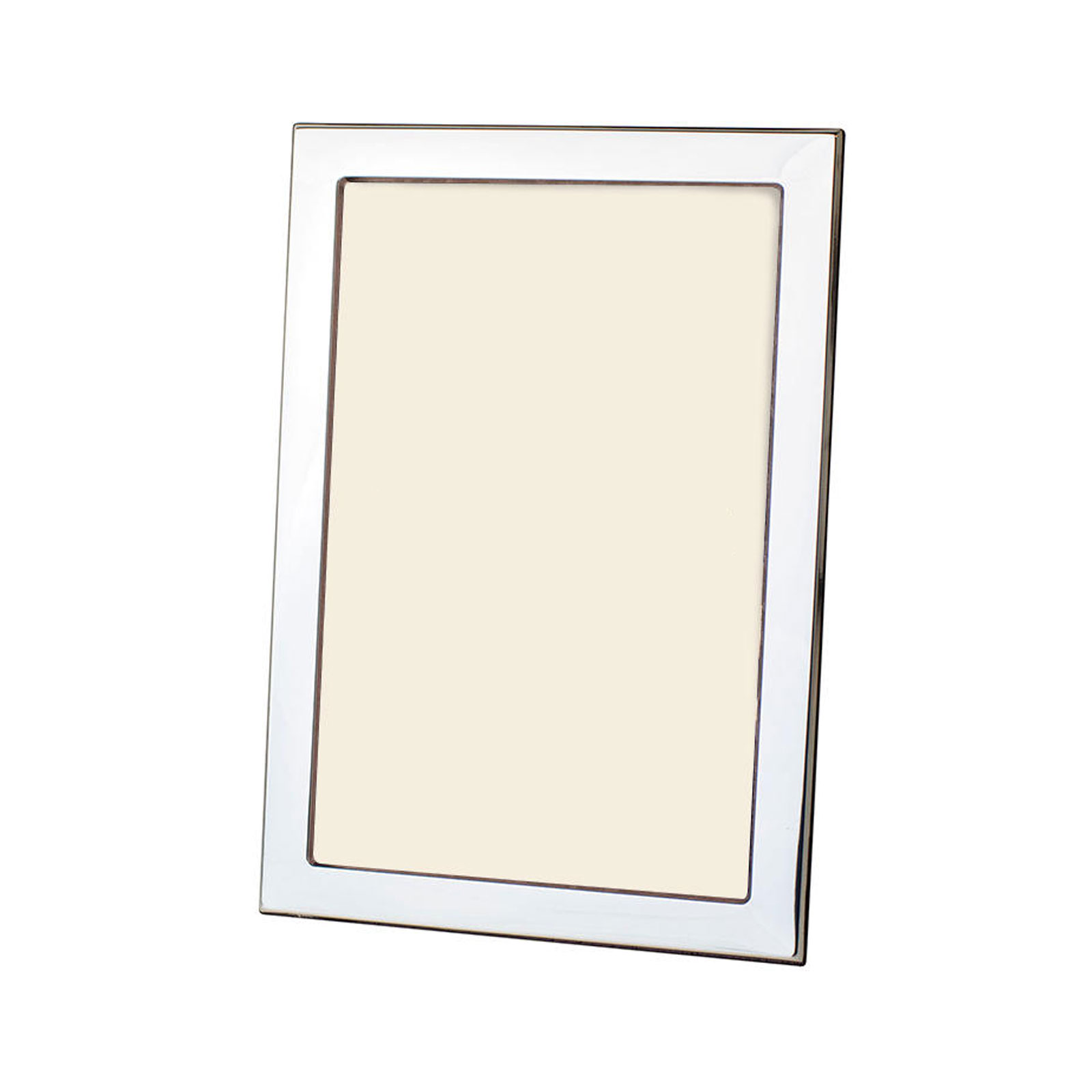 Bauer, Hermann Silbe Bilderrahmen 18x24 schlicht schmal 925Silber