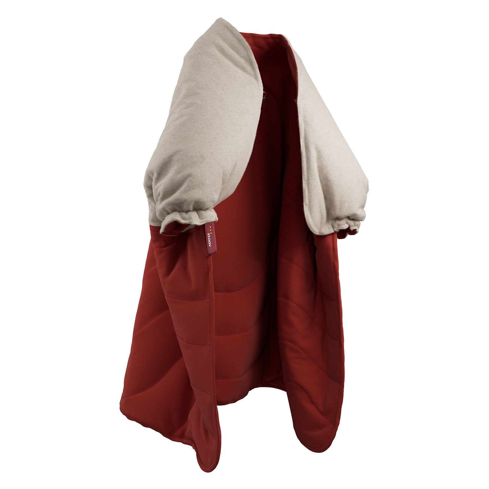 Stoov Huge Hug Heizdecke Original Earth Red S3