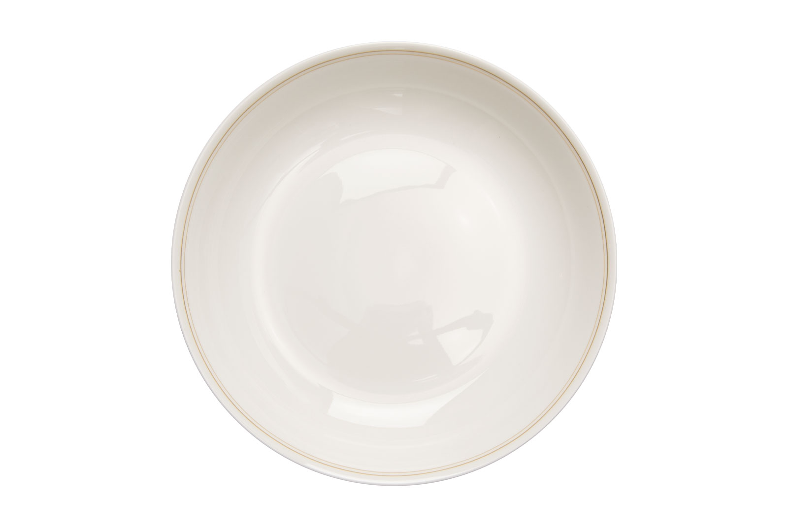 Dibbern Lines Pure Suppenteller 22,5cm gold