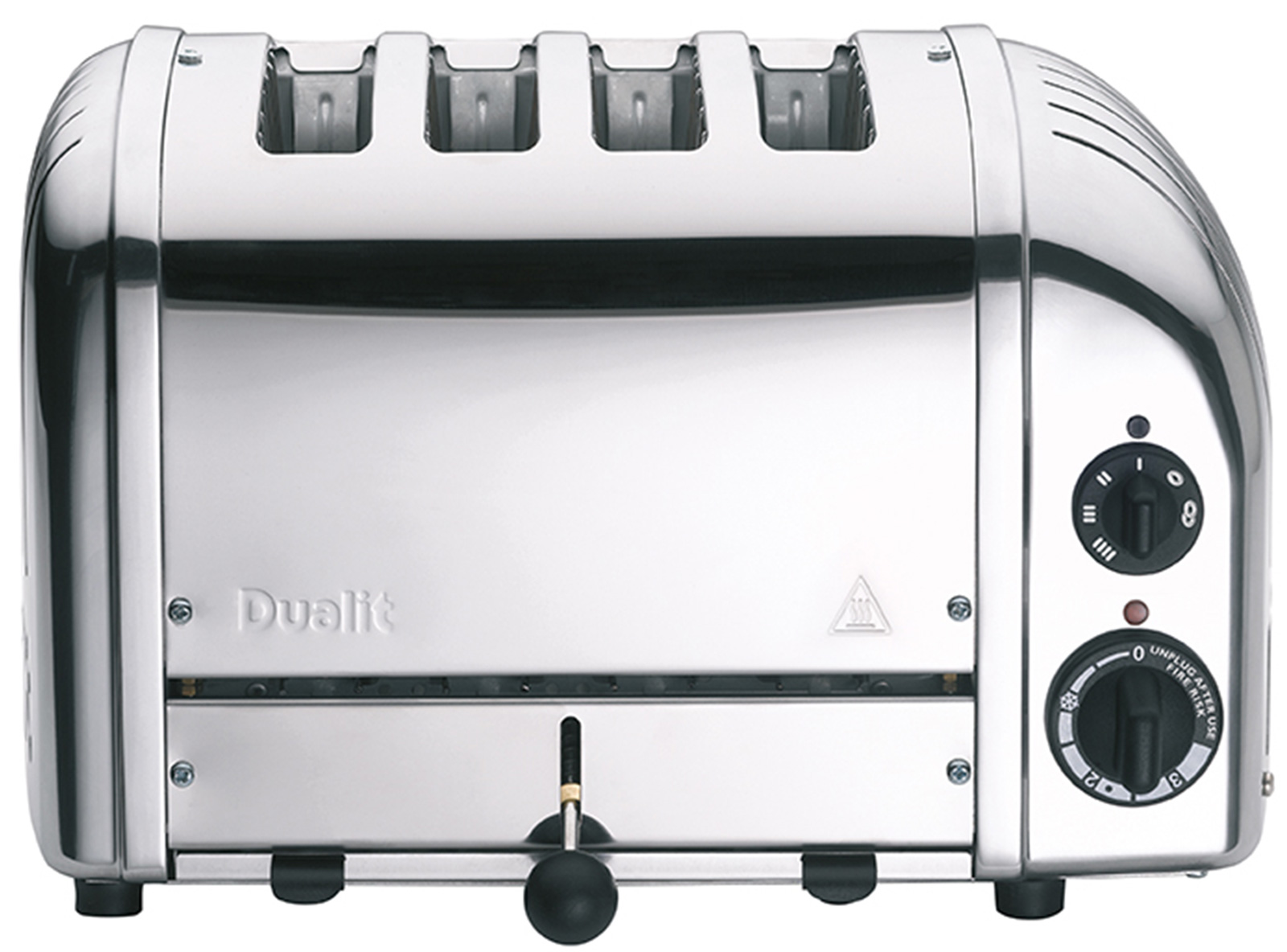 Dualit Classic Toaster 4 Scheiben Aluminium poliert