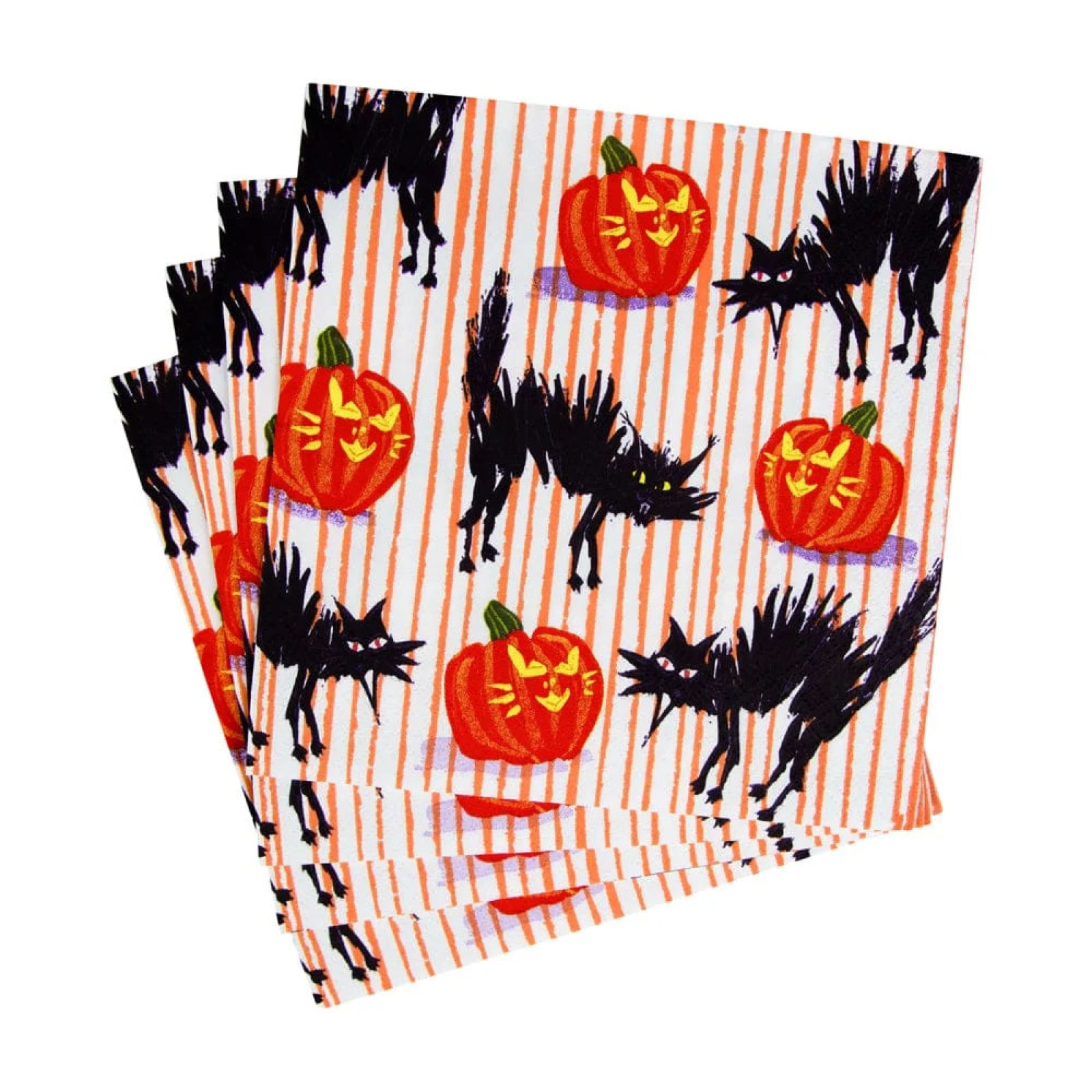 Caspari Lunchservietten Halloween Cats