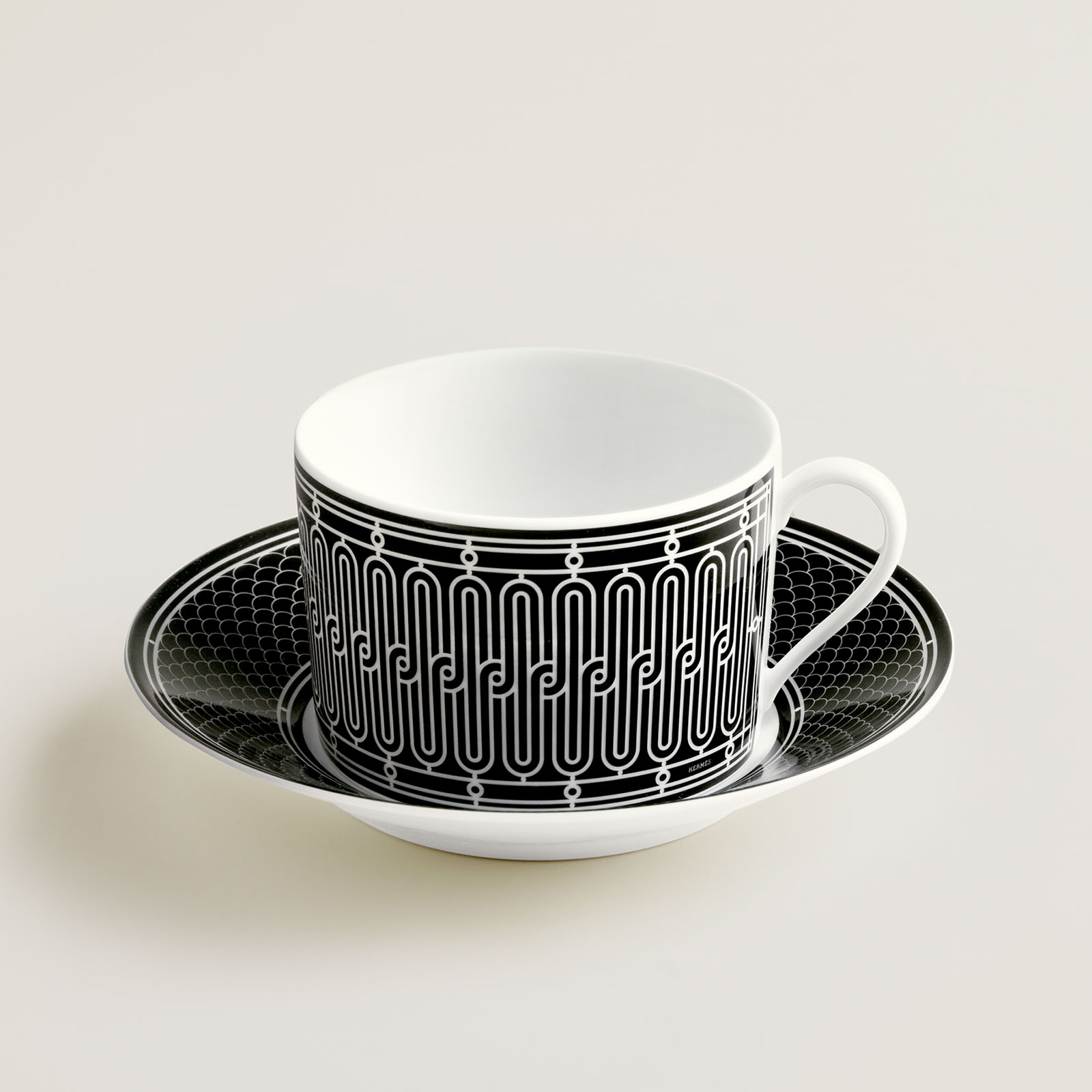 HERMÈS Paris H DÉCO Frühstückstasse m. U. 0,34ltr.