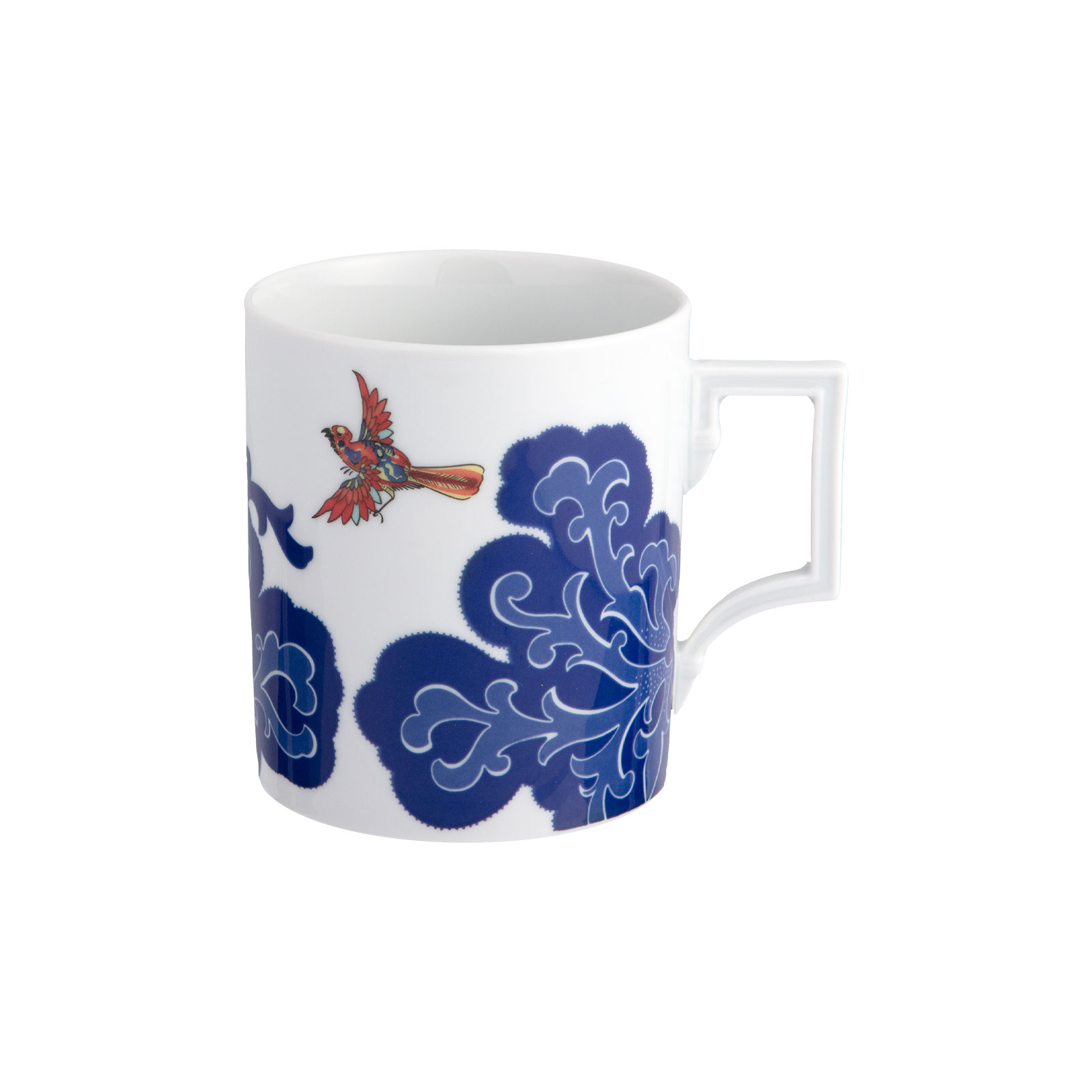 Meissen Indian Bird Henkelbecher 0,25ltr.