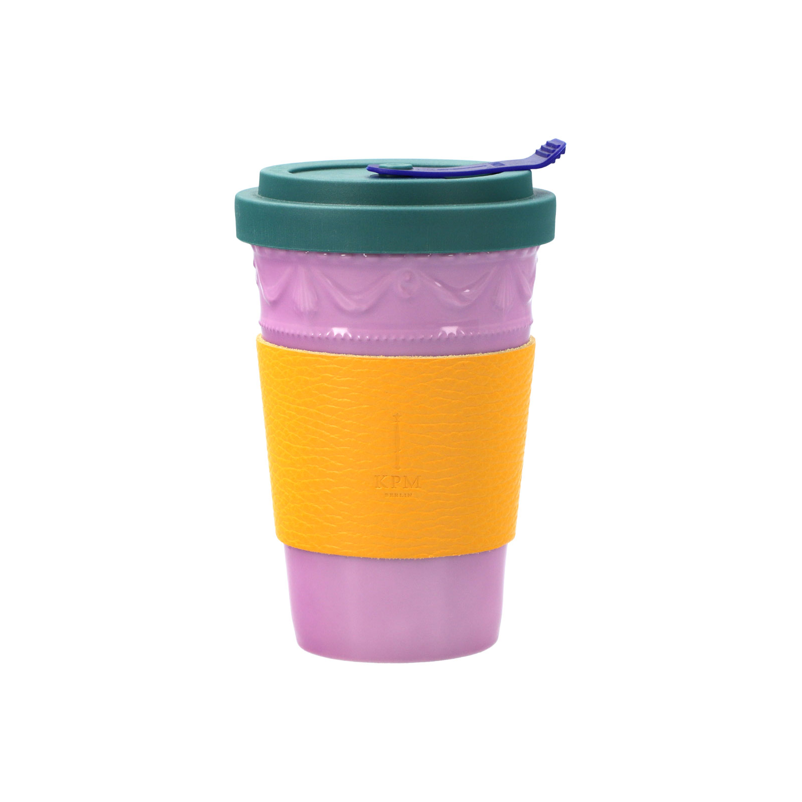 KPM -  Berlin Kurland Farvet Violett To-Go Becher mit Deckel
