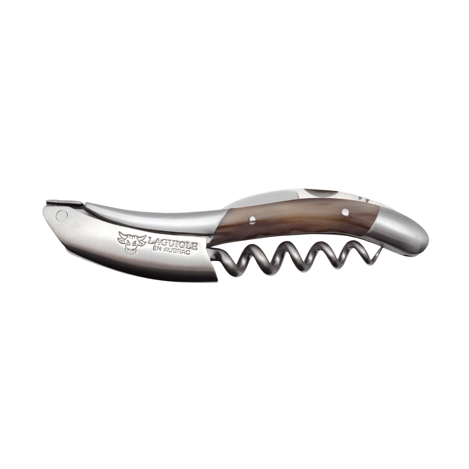 Laguiole en Aubrac Sommeliermesser Hornspitze