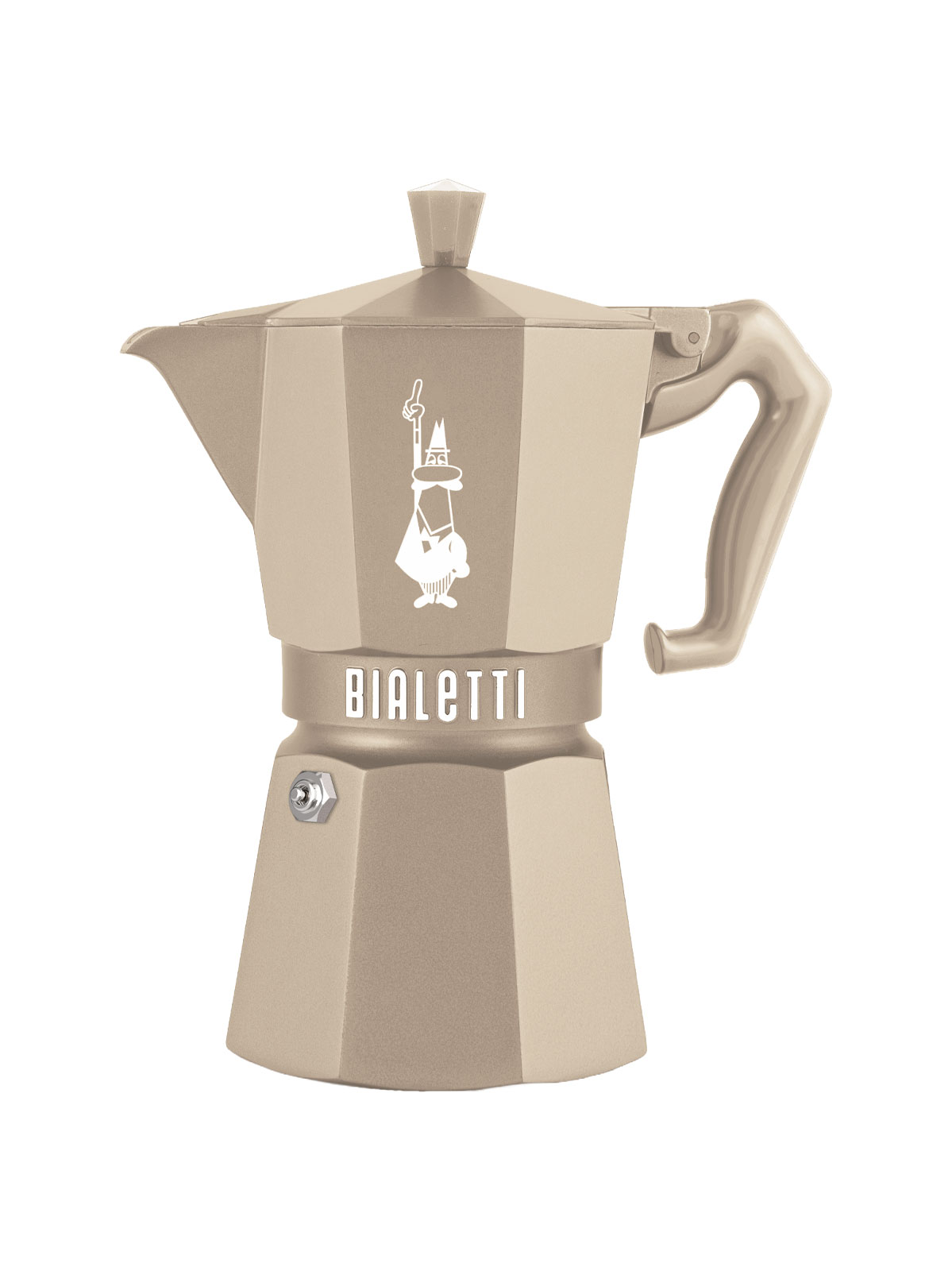 Bialetti Italien Moka Exclusive Induktion Espressokocher creme 6Ta.