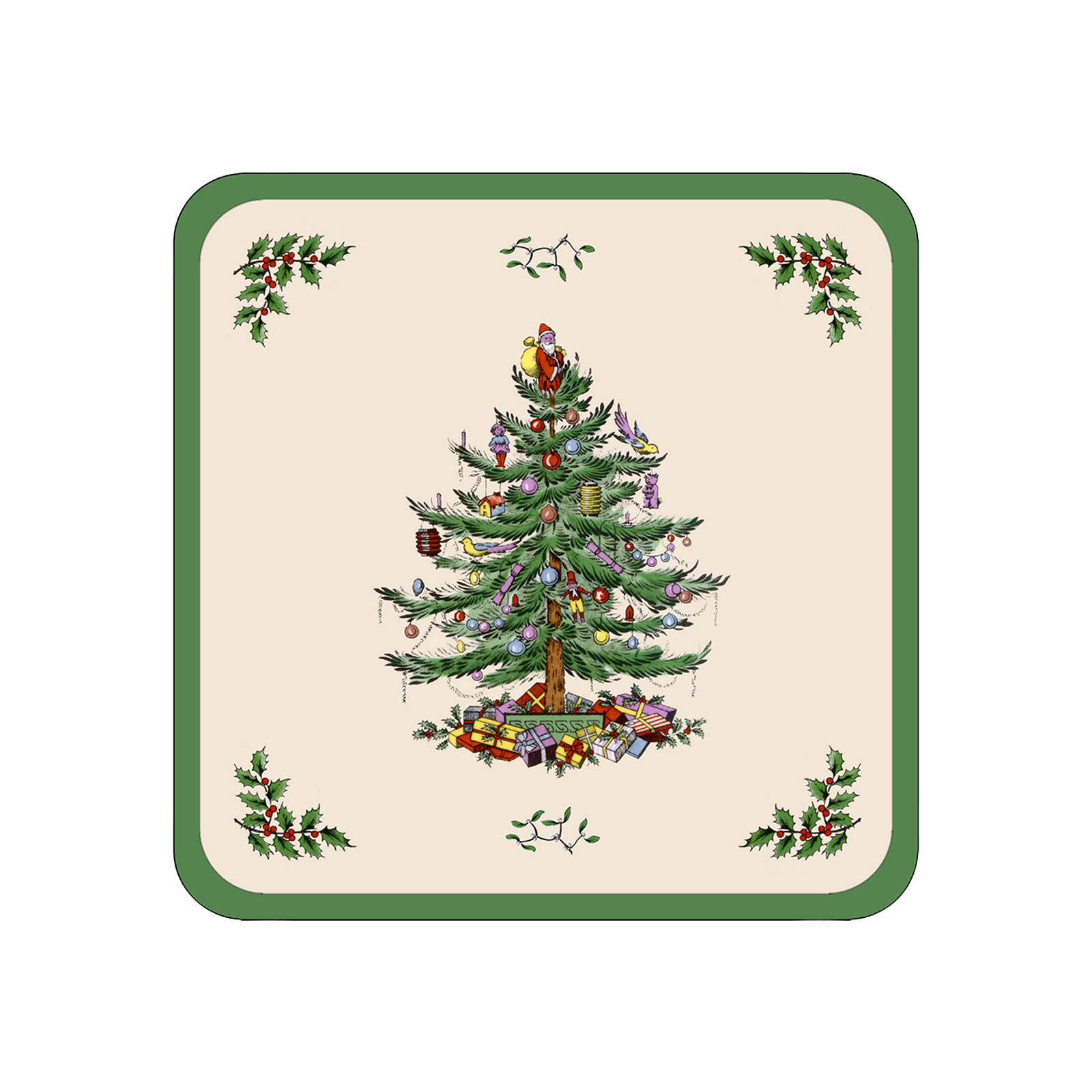 Pimpernel Christmas Tree Untersetzer 6er Set 10,5x10,5cm