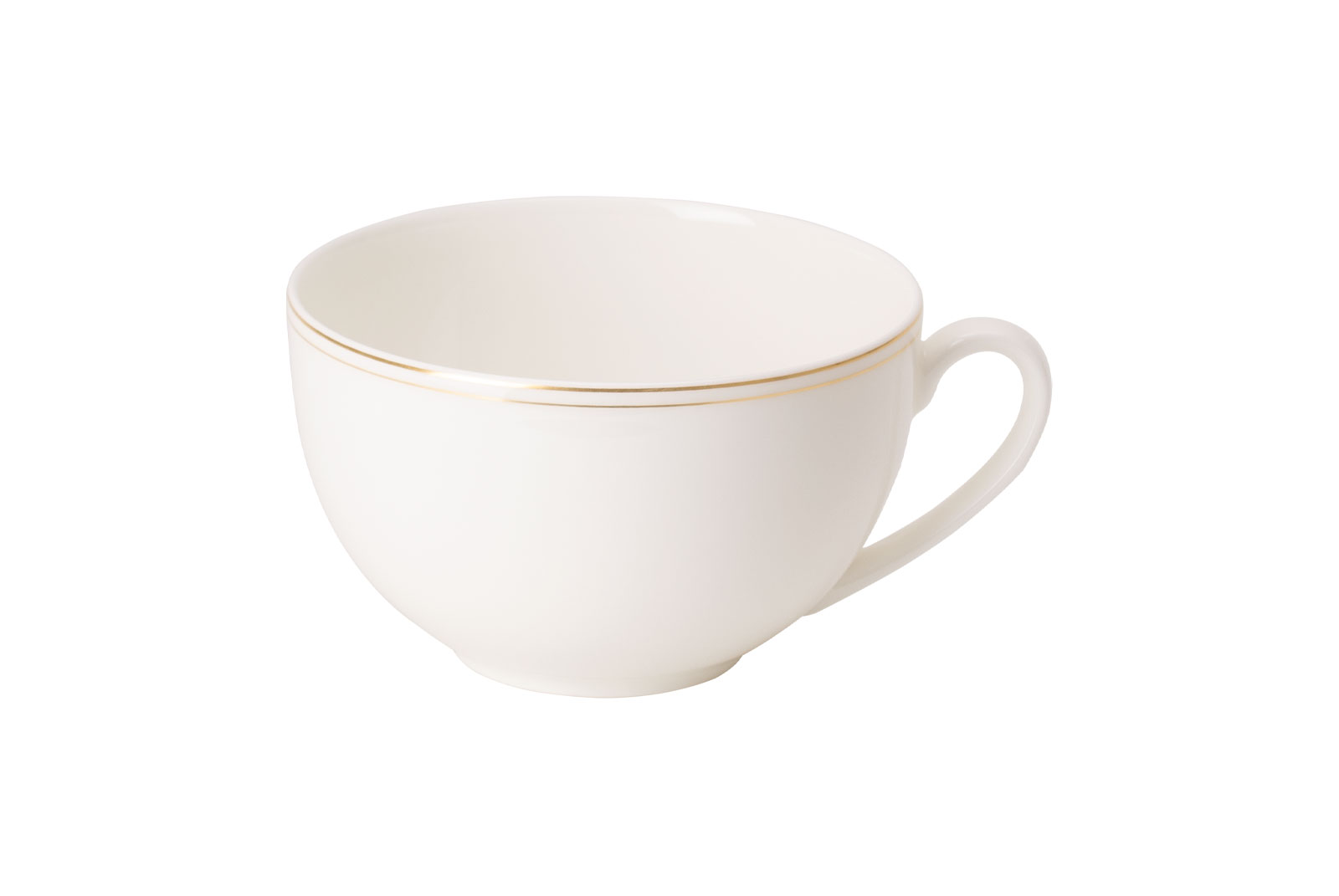 Dibbern Lines Kaffee-Obertasse rund 0,25ltr. gold