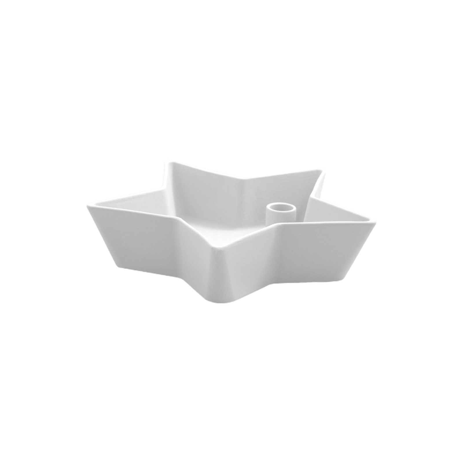 Storefactory Lidatorp Kerzenhalter Stern weiß 26cm 