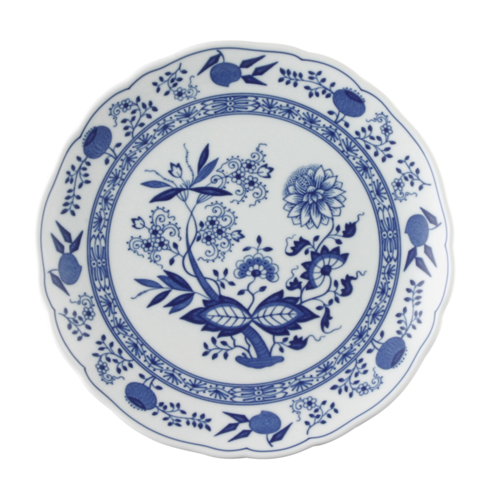 Hutschenreuther Blau Zwiebelmuster Speiseteller 25cm Coupe