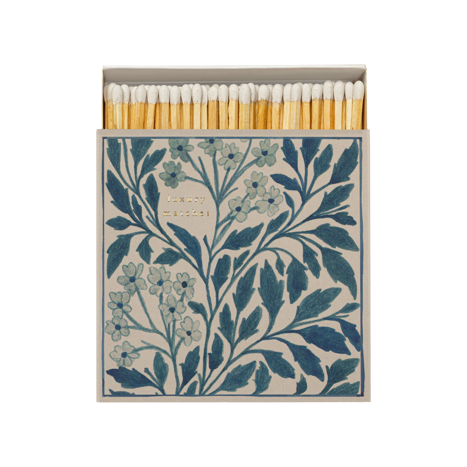 Archivist Streichhölzer Blue Floral