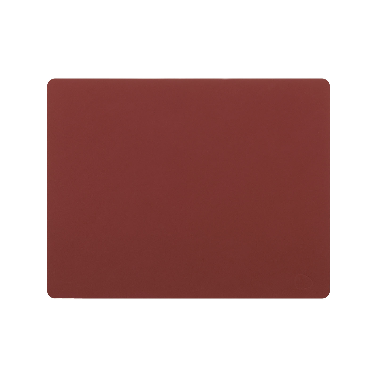Lind DNA Dänemark Tischset Square 35x45cm Nupo rot